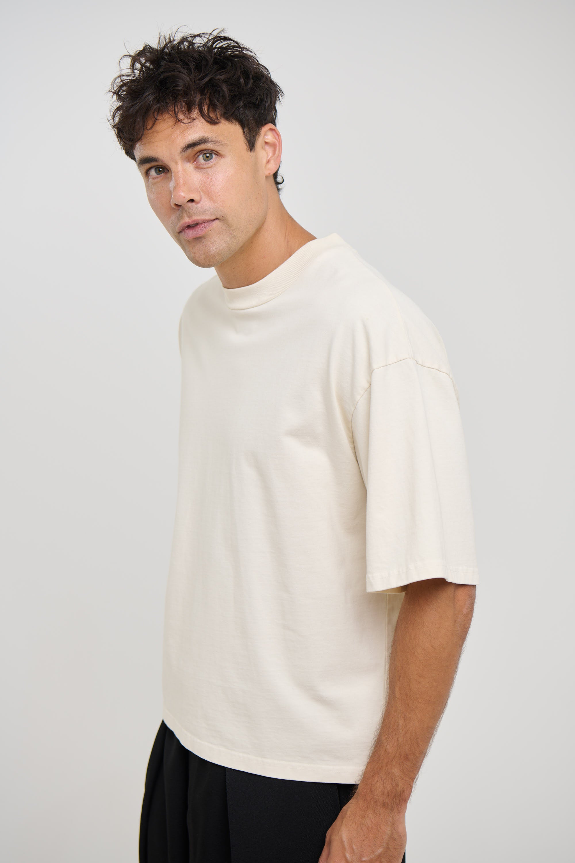 Emmett Box Tee Ivory