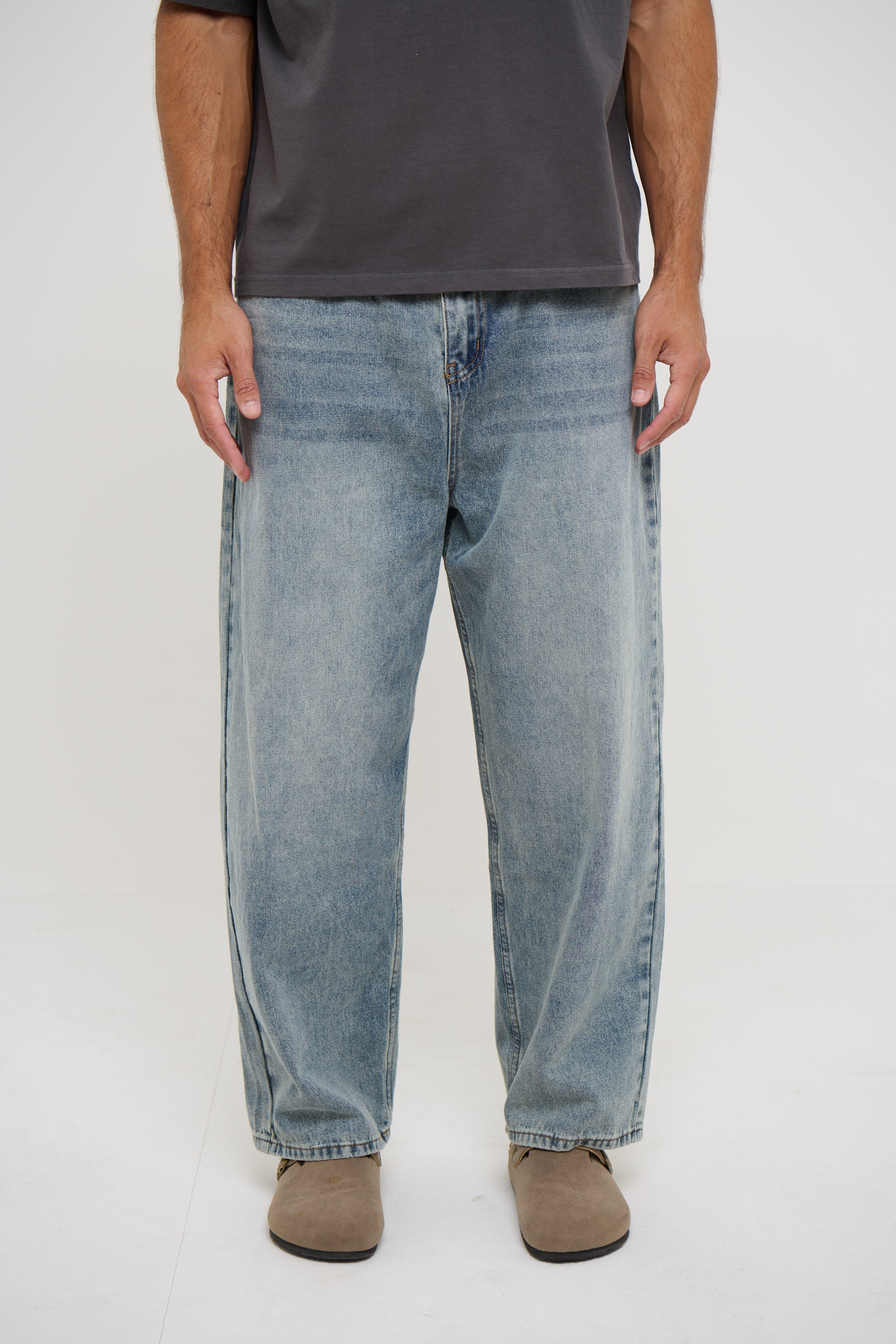 Newtown Baggy Denim Light Blue