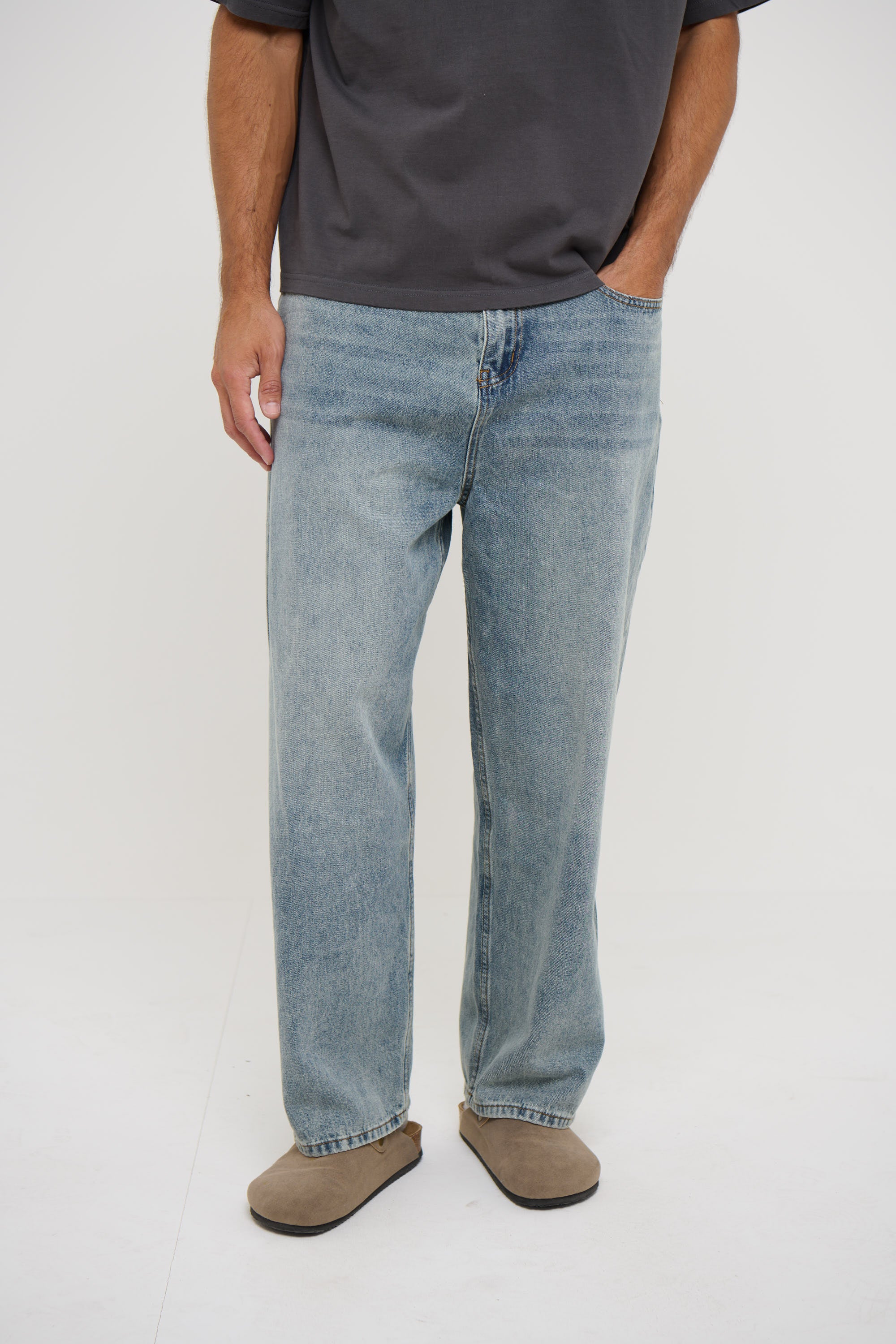 Newtown Baggy Denim Light Blue