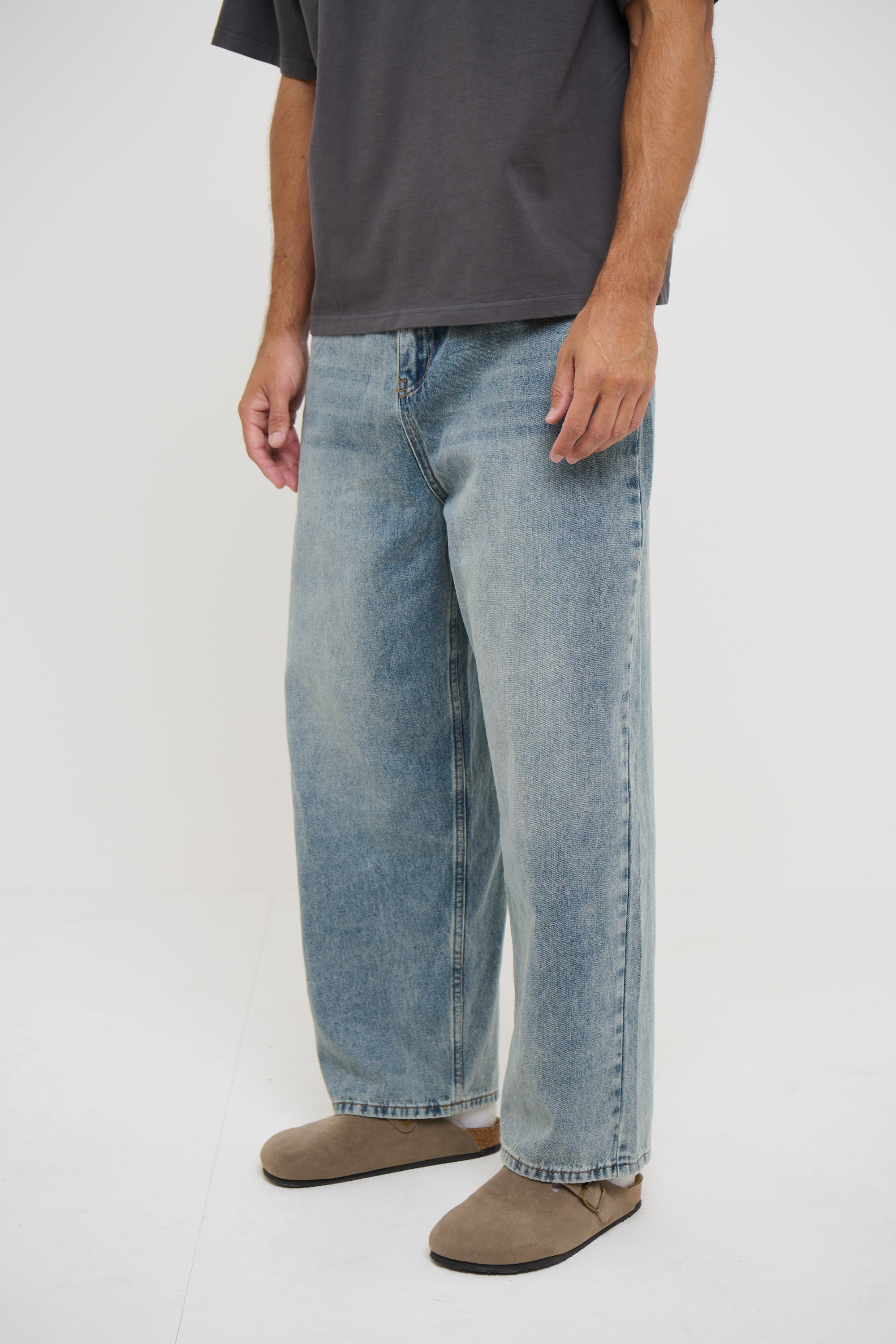 Newtown Baggy Denim Light Blue