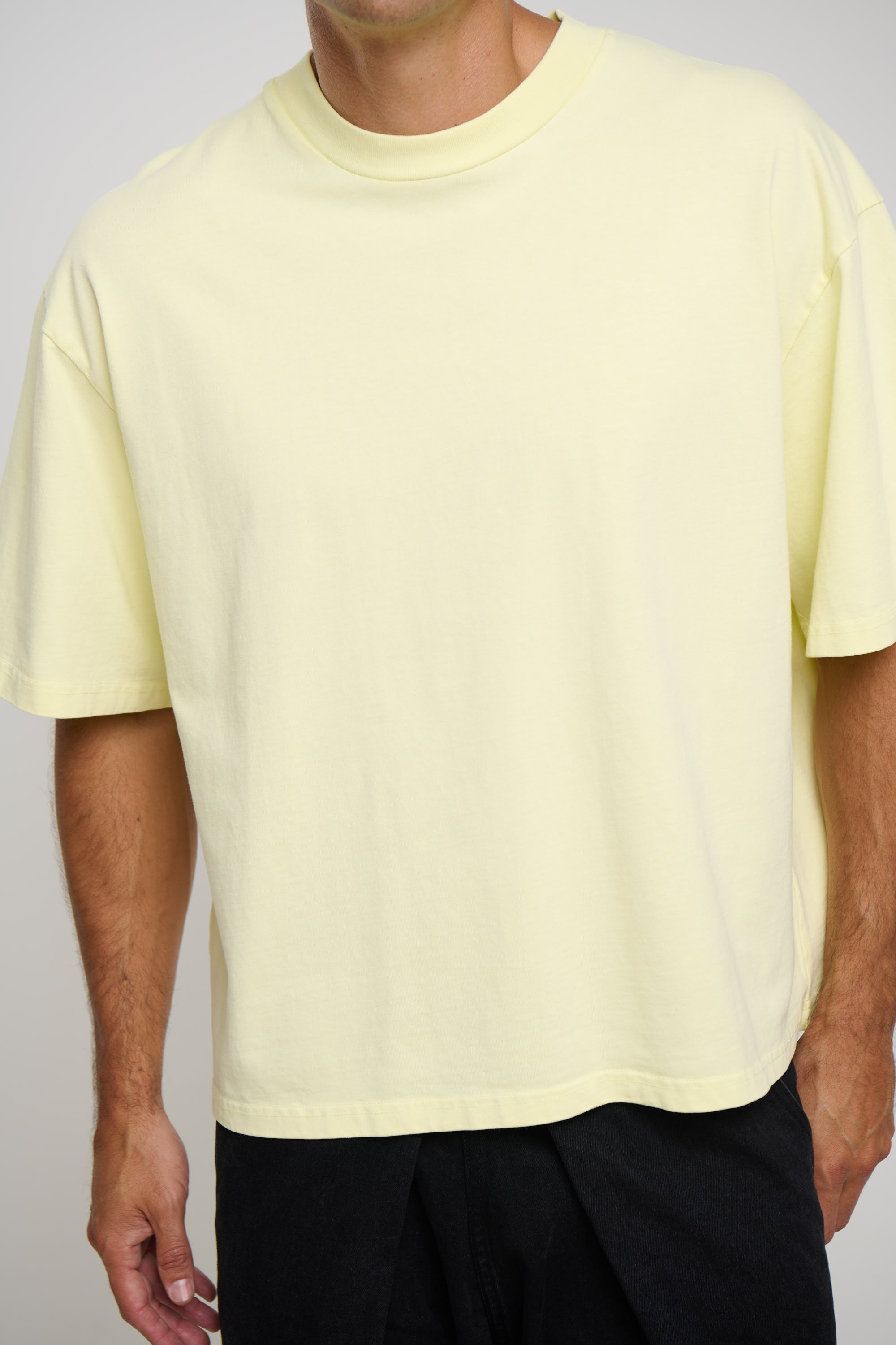 Emmett Box Tee Lemon