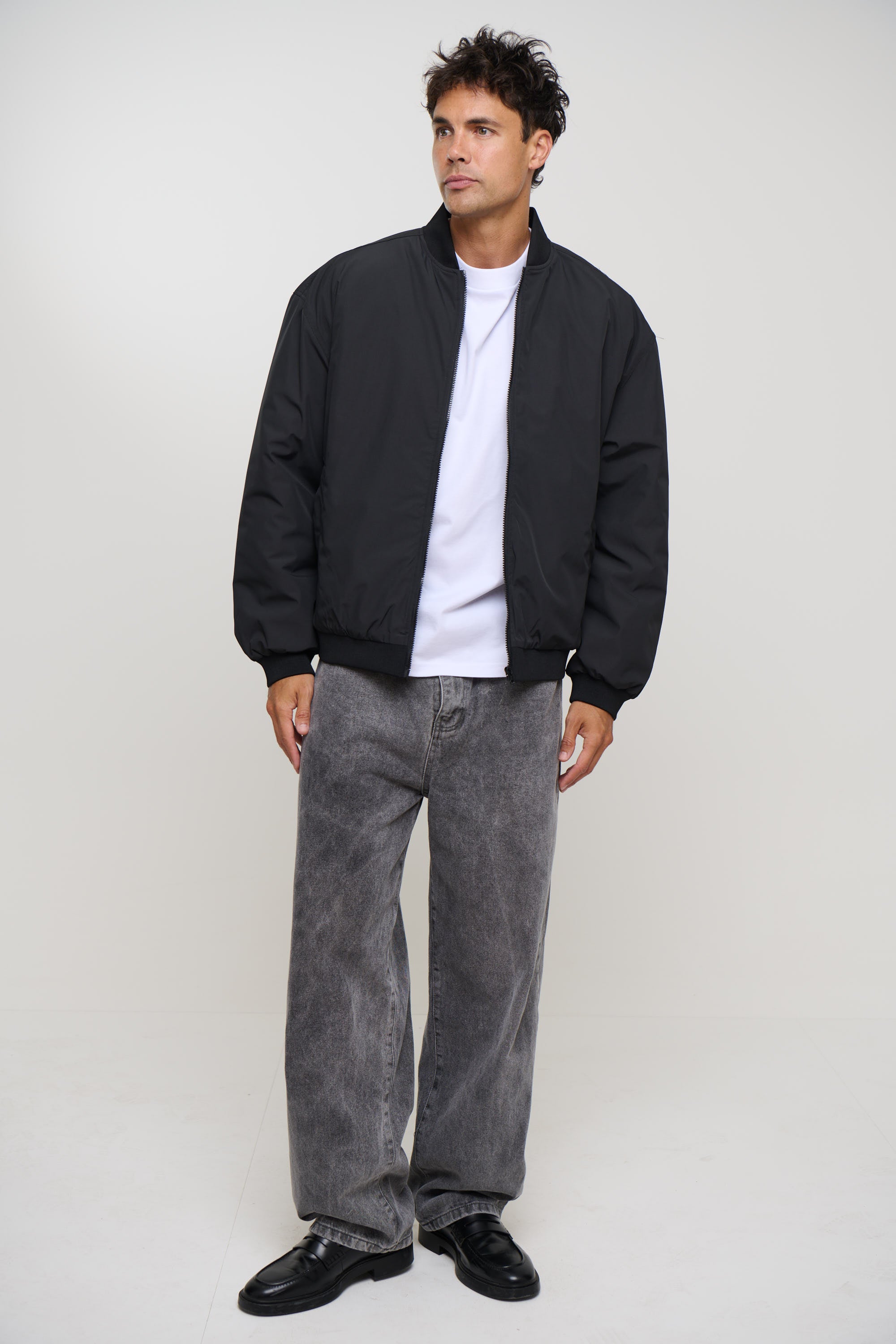 Kane Bomber Jacket Black