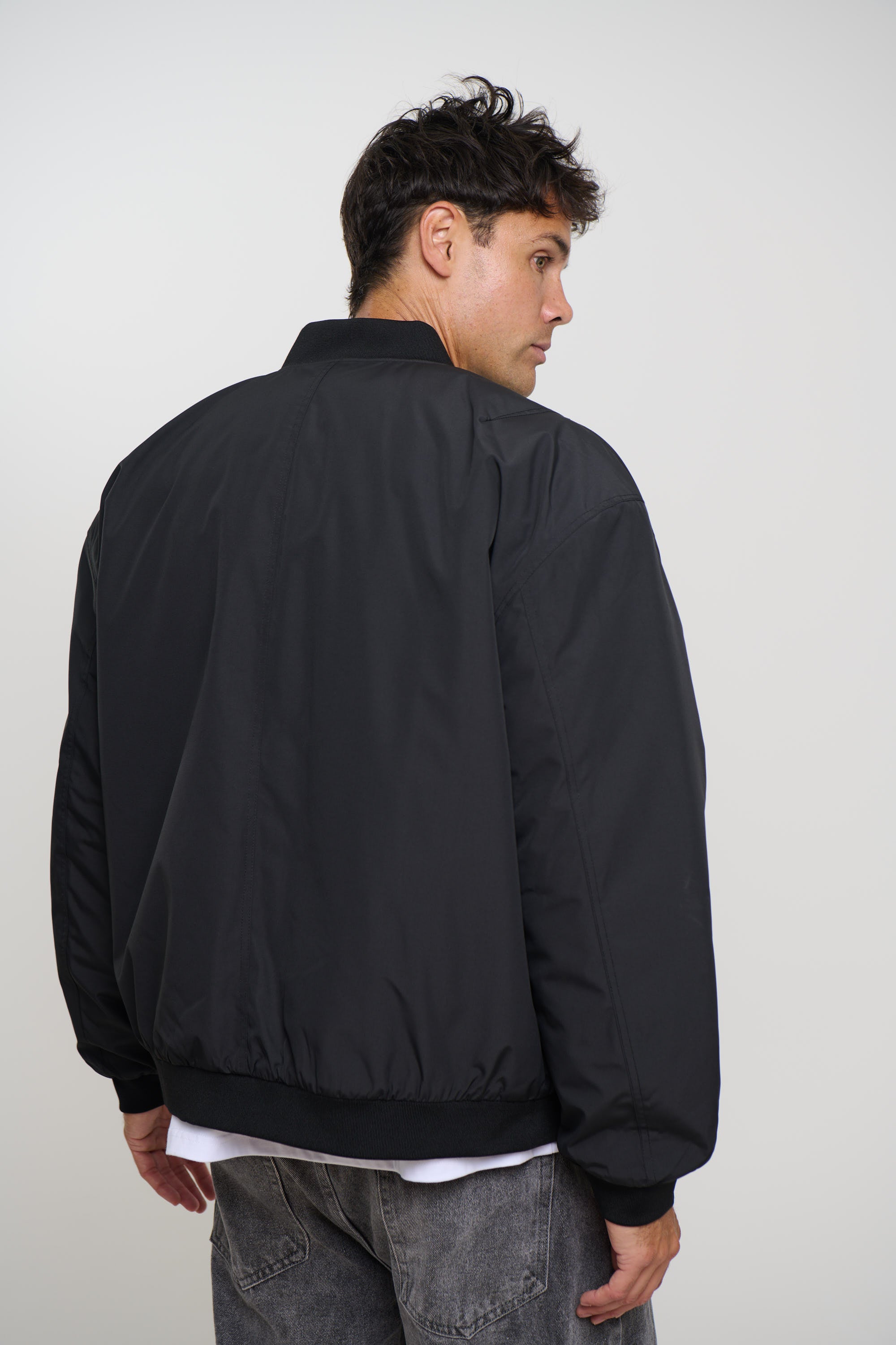 Kane Bomber Jacket Black