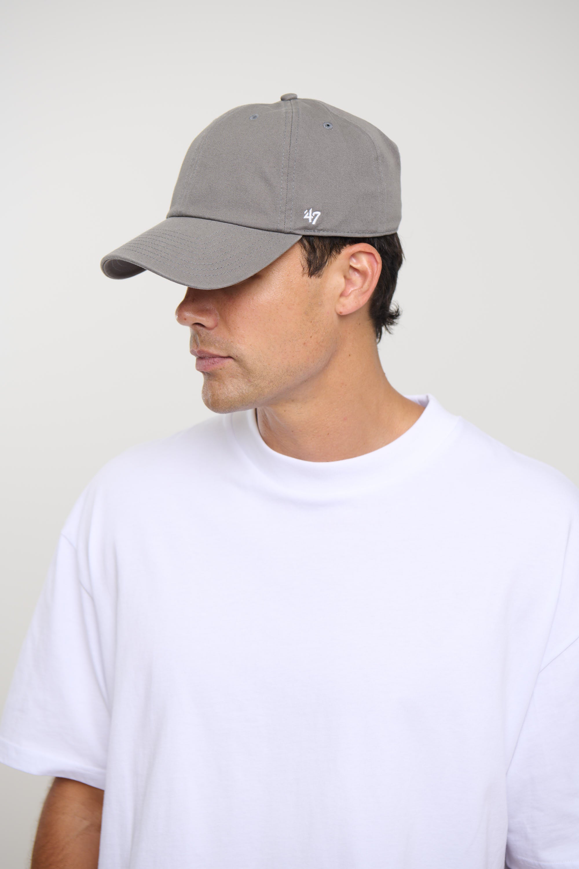 Classic Vintage Clean Up Cap Dark Grey