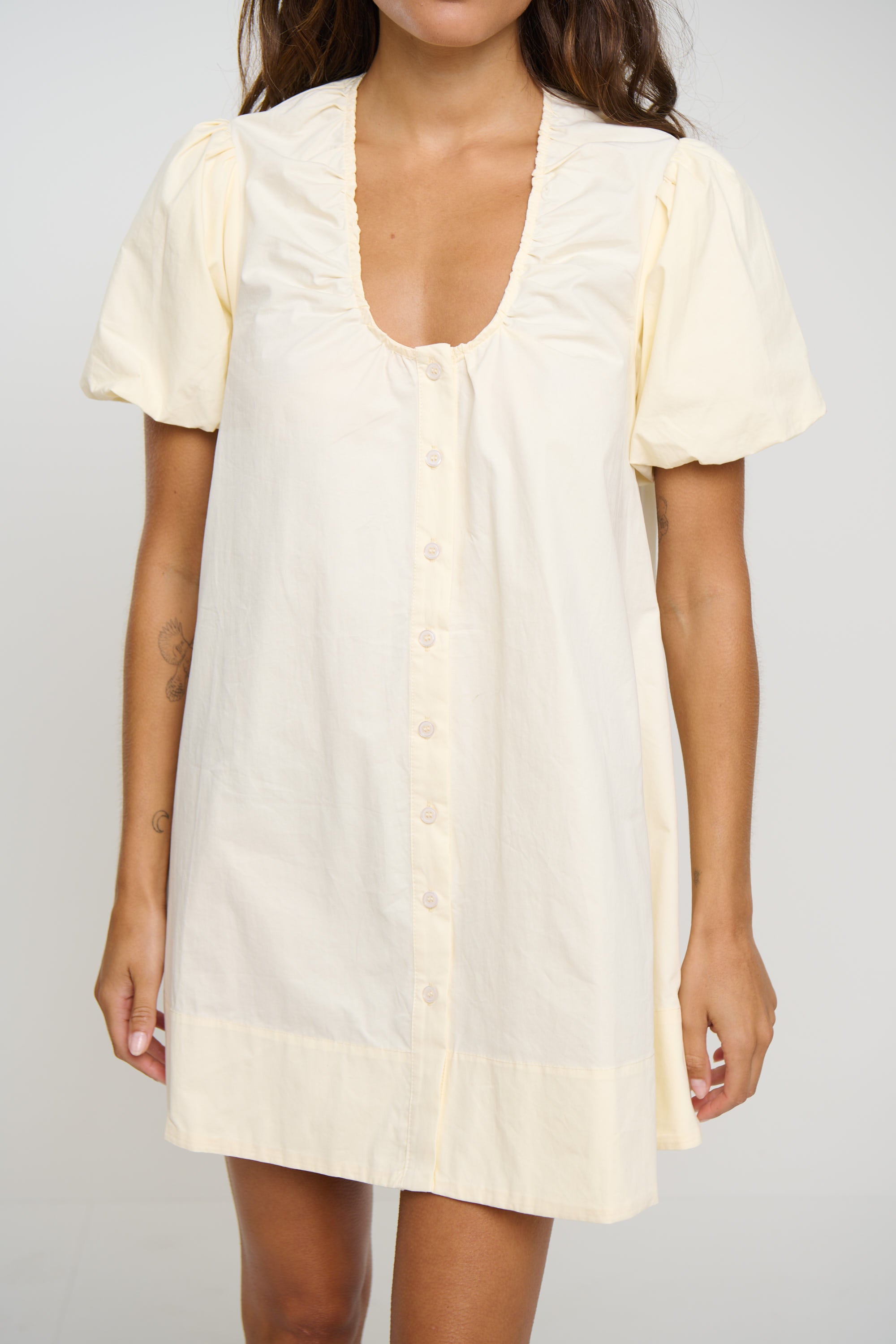 Oaks Mini Dress Butter