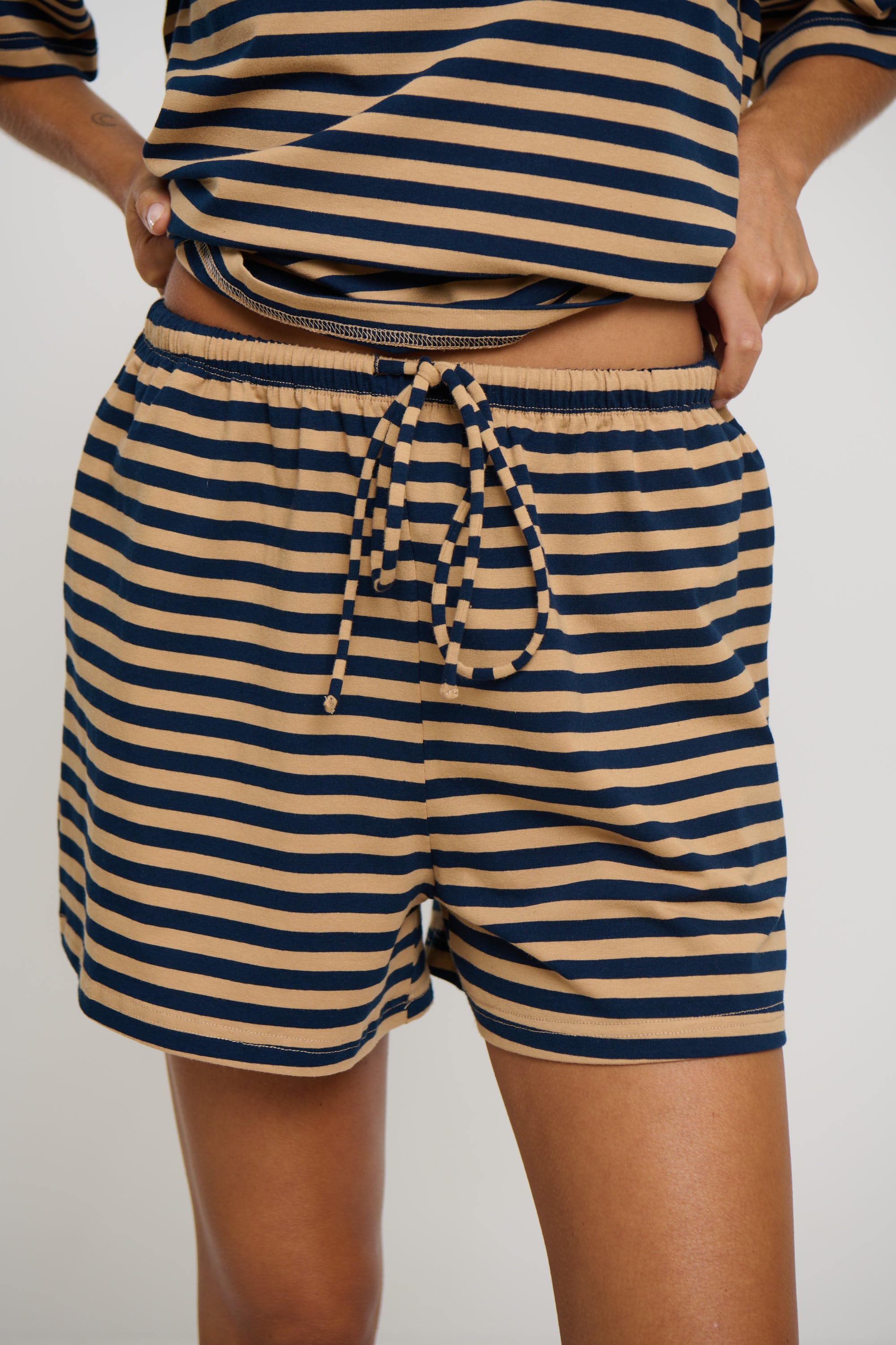 Zena Short Sand Stripe