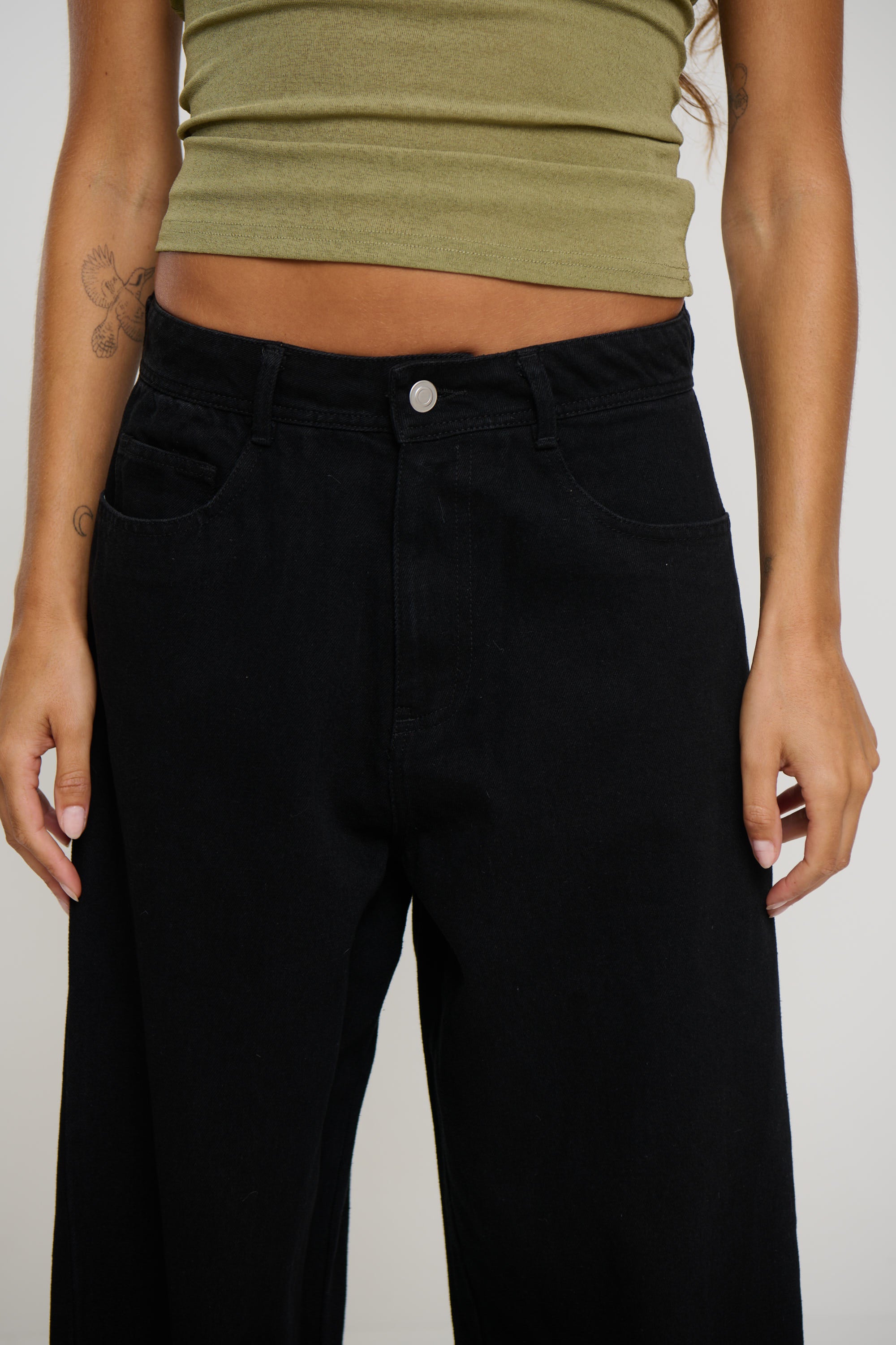 Palmer Jean Washed Black