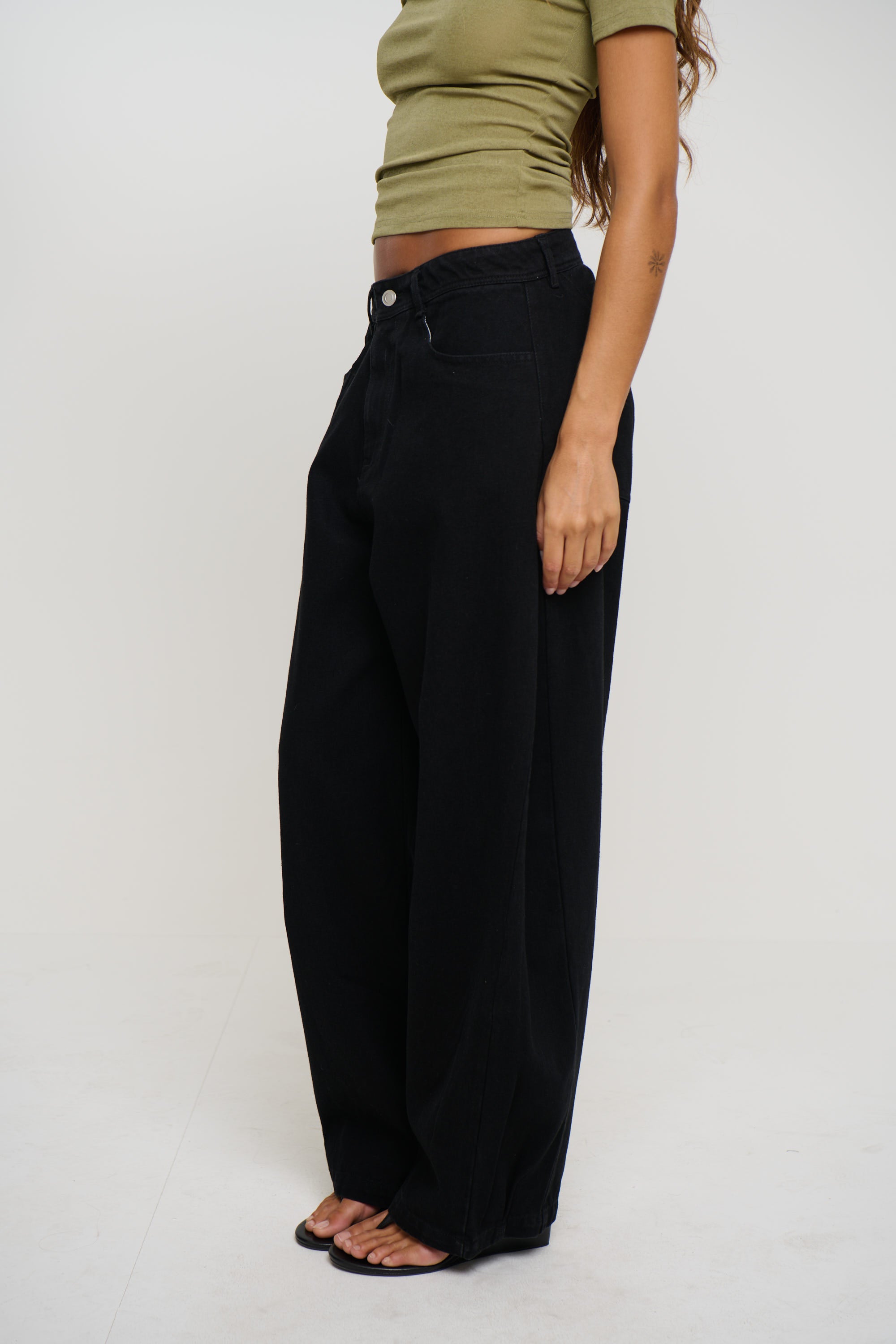 Palmer Jean Washed Black