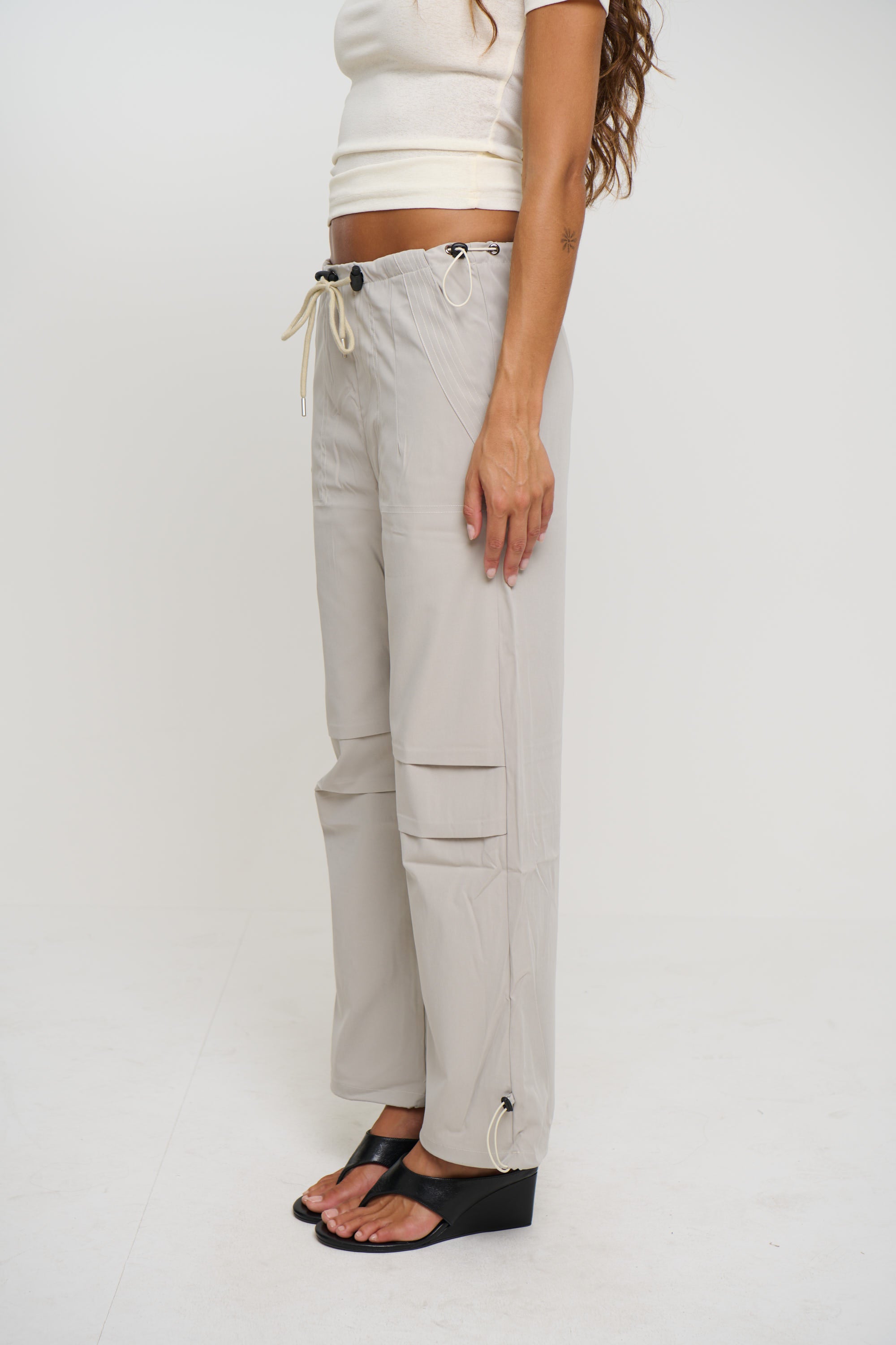 Lora Pant Light Grey