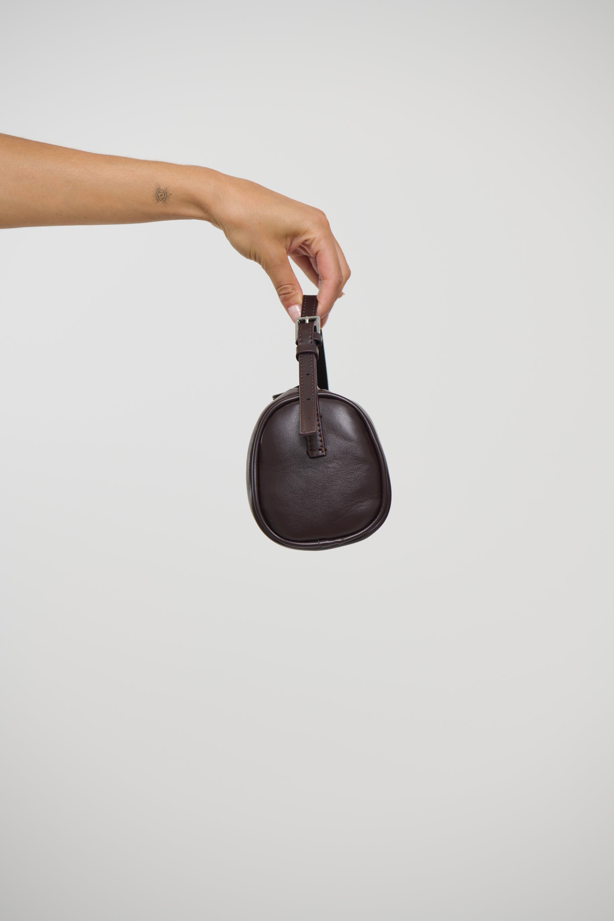 Kelli Genuine Leather Bag Chocolate