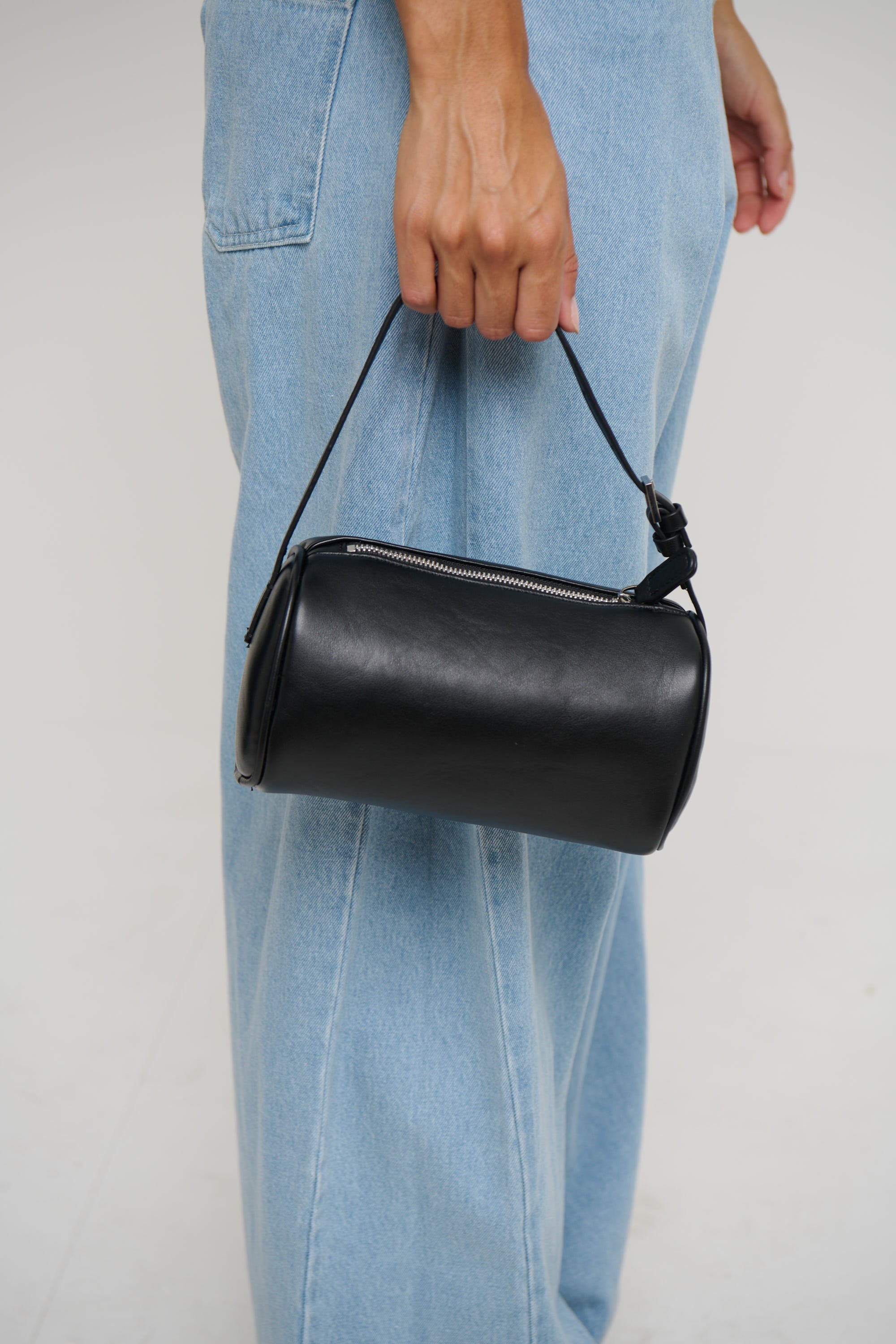 Kelli Genuine Leather Bag Black