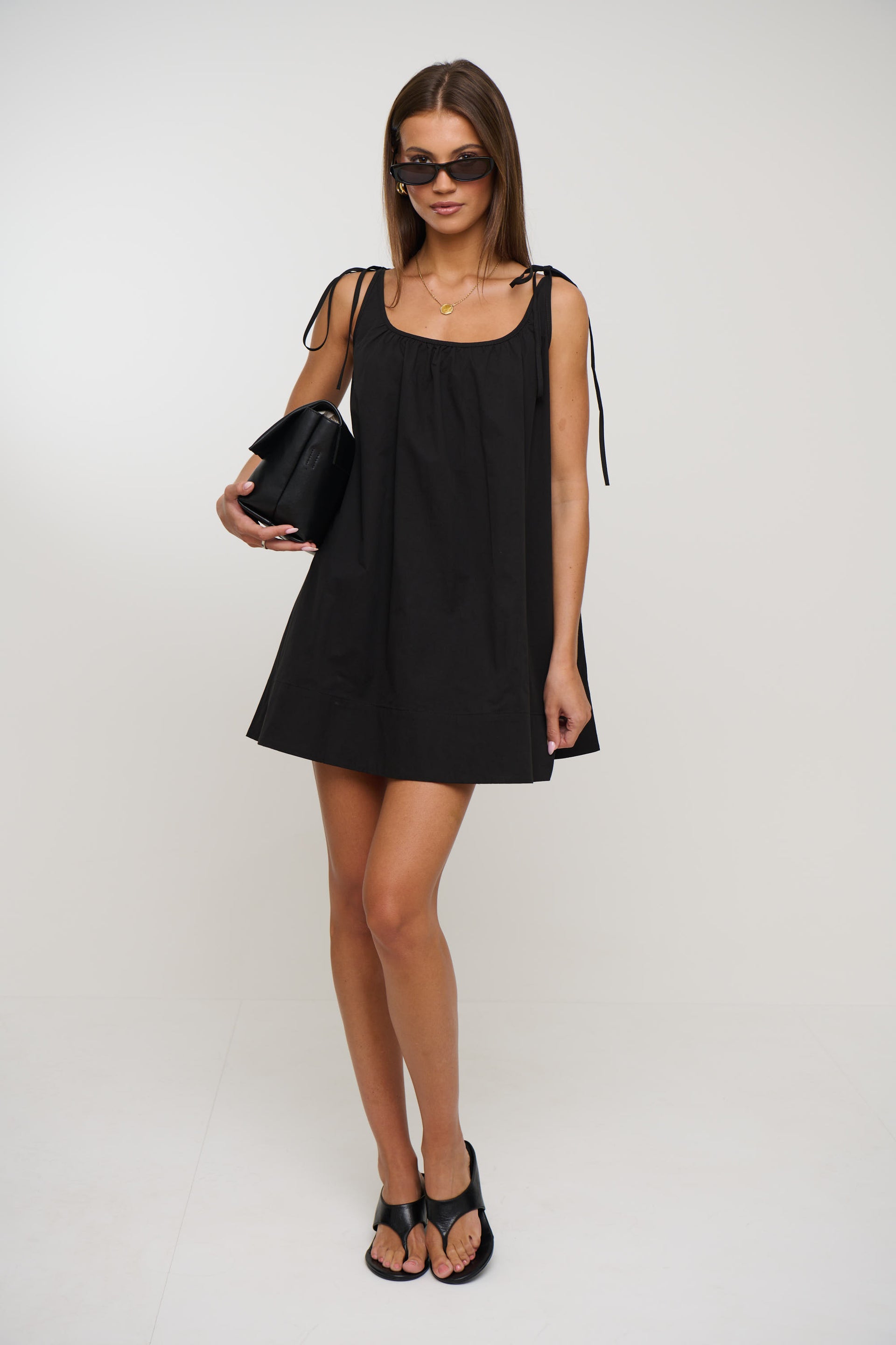 brown crochet dress h&m Dress With pleats main image 0