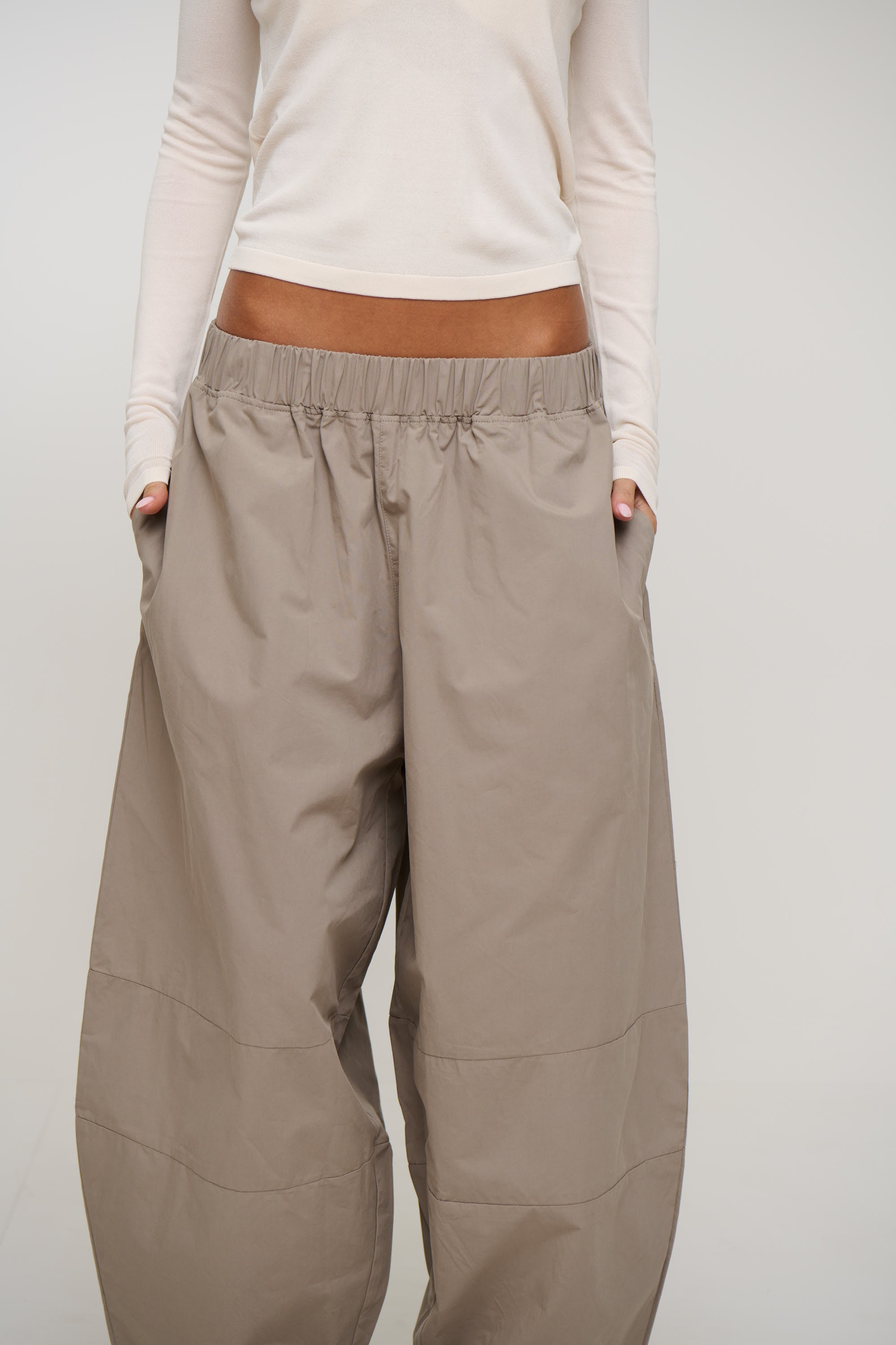 Unisex Julius Baggy Pant Khaki