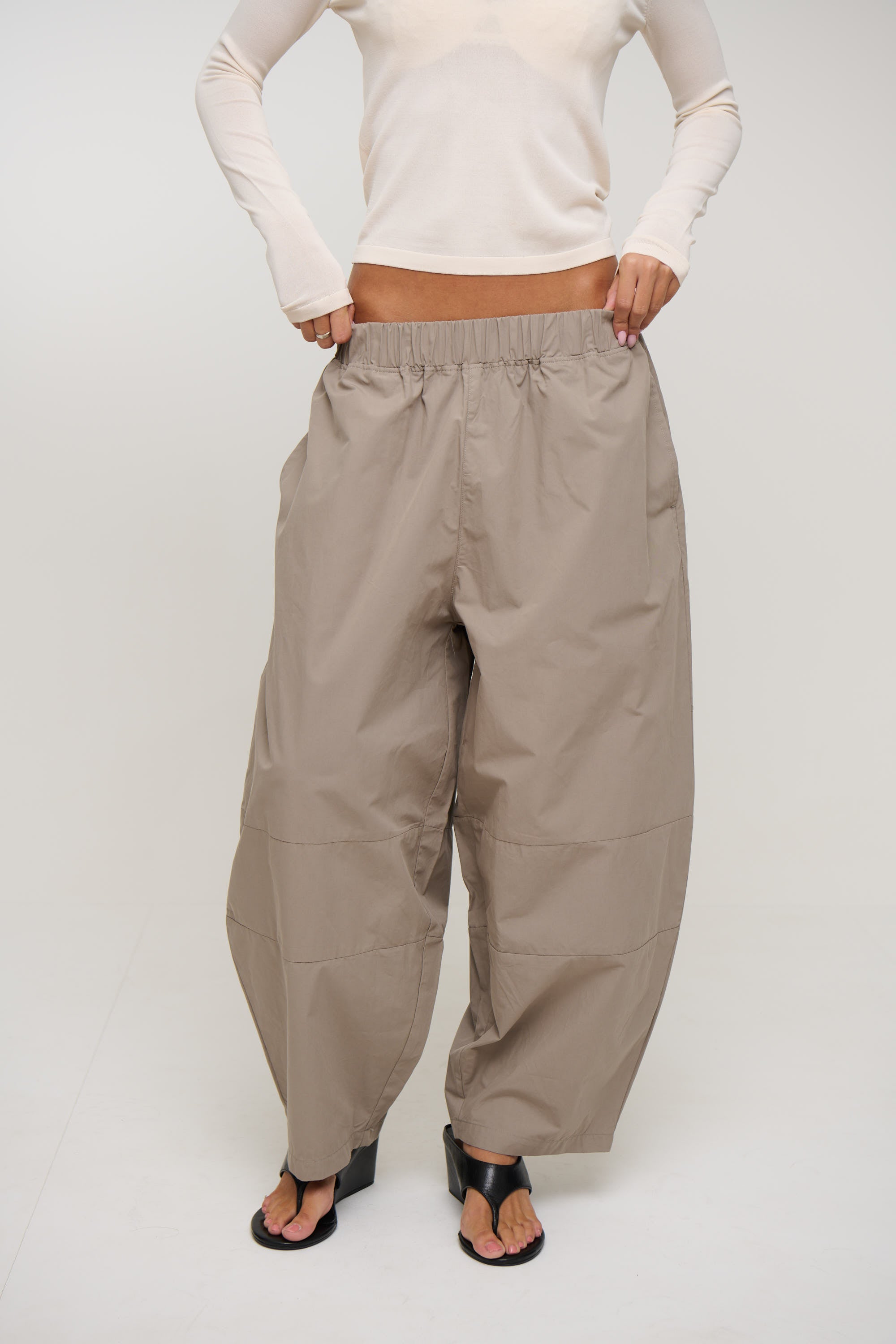 Unisex Julius Baggy Pant Khaki
