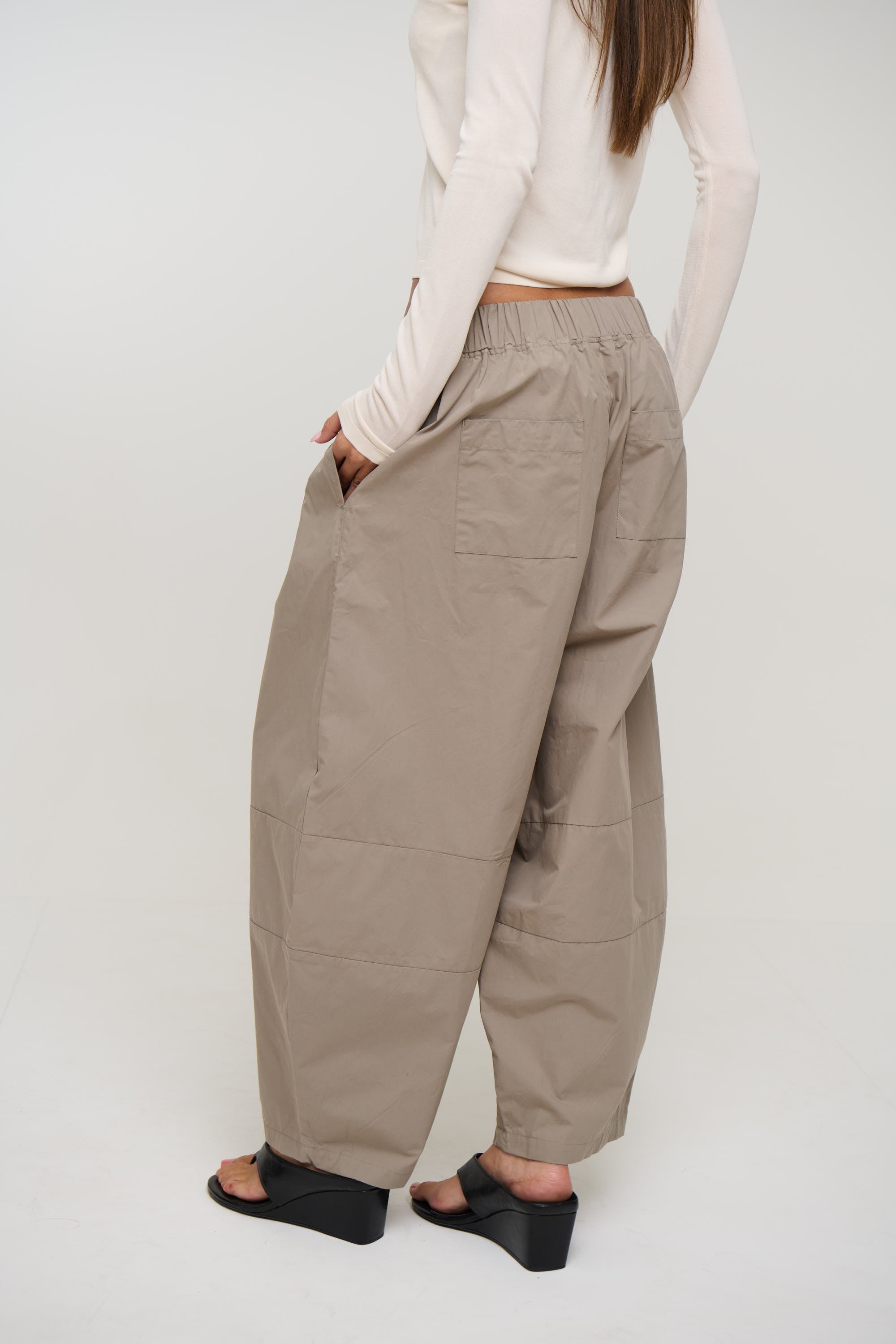 Unisex Julius Baggy Pant Khaki