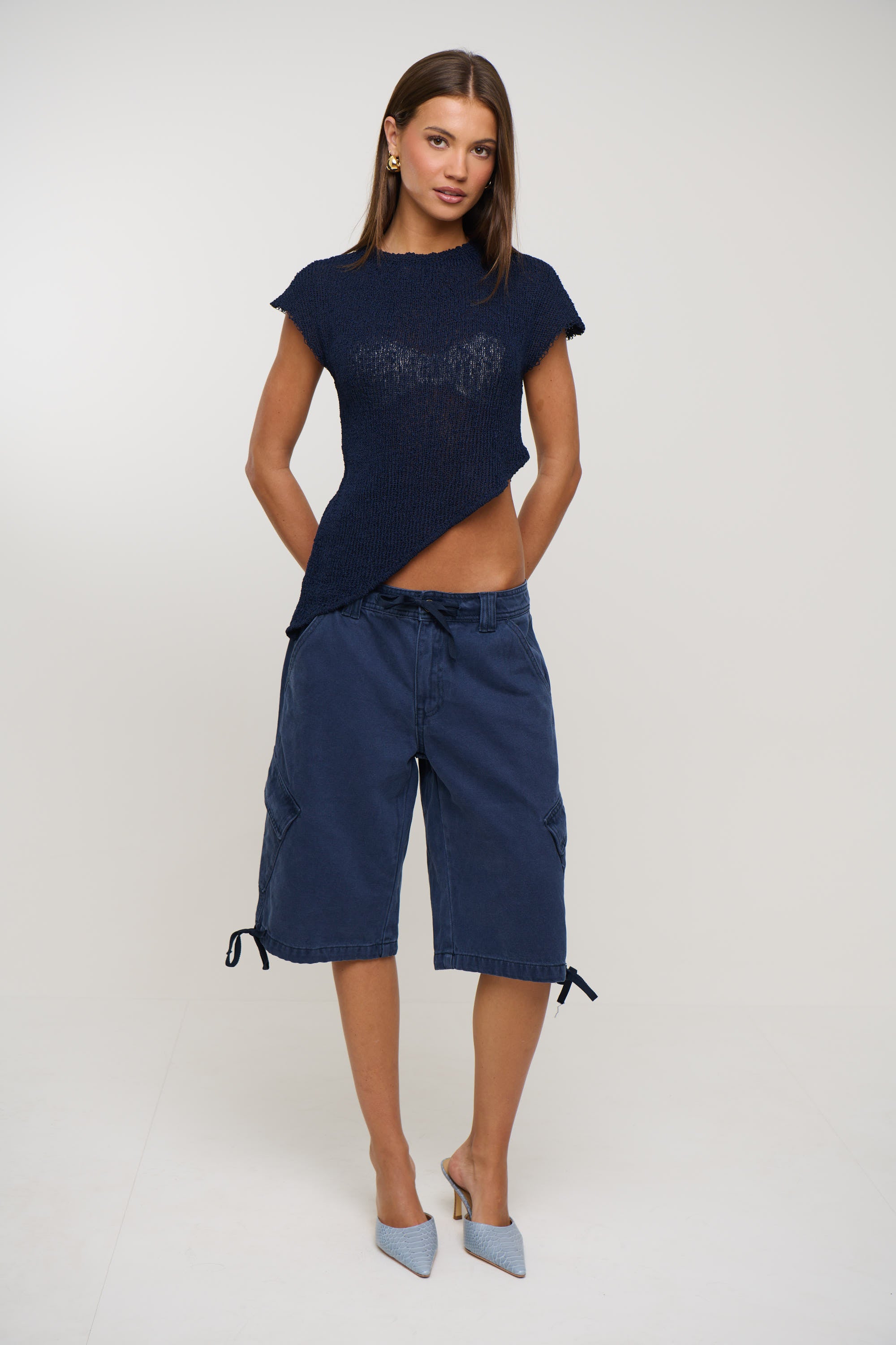 Cassie Top Navy