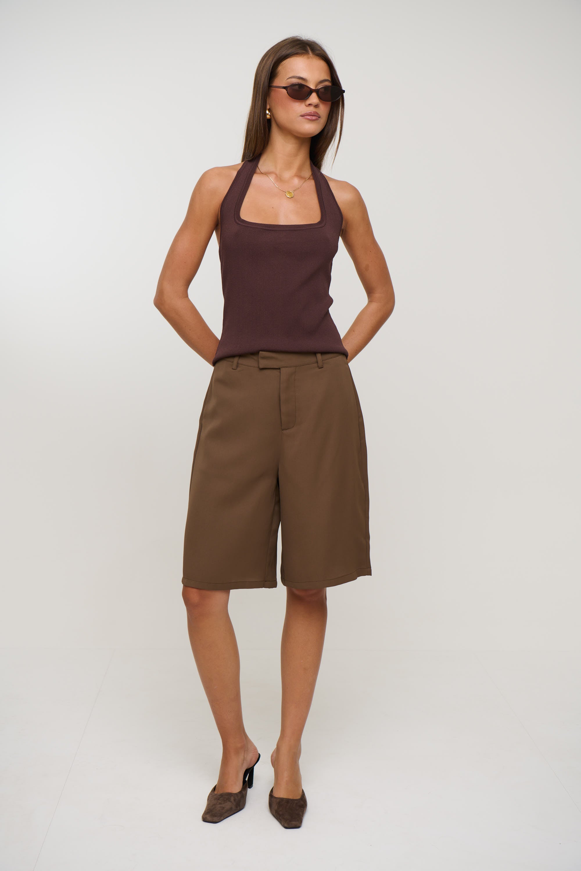 Brooks Bermuda Short Chocolate