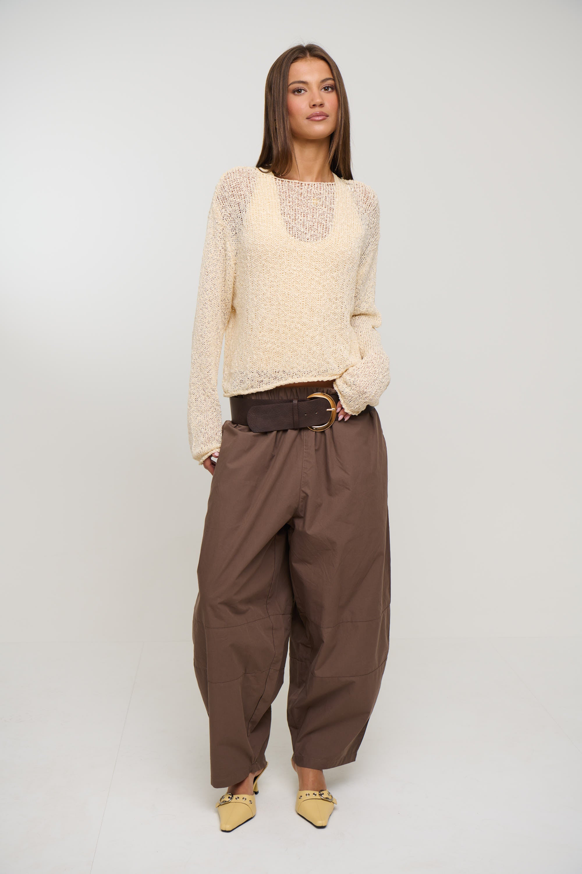 Sonny Knit White