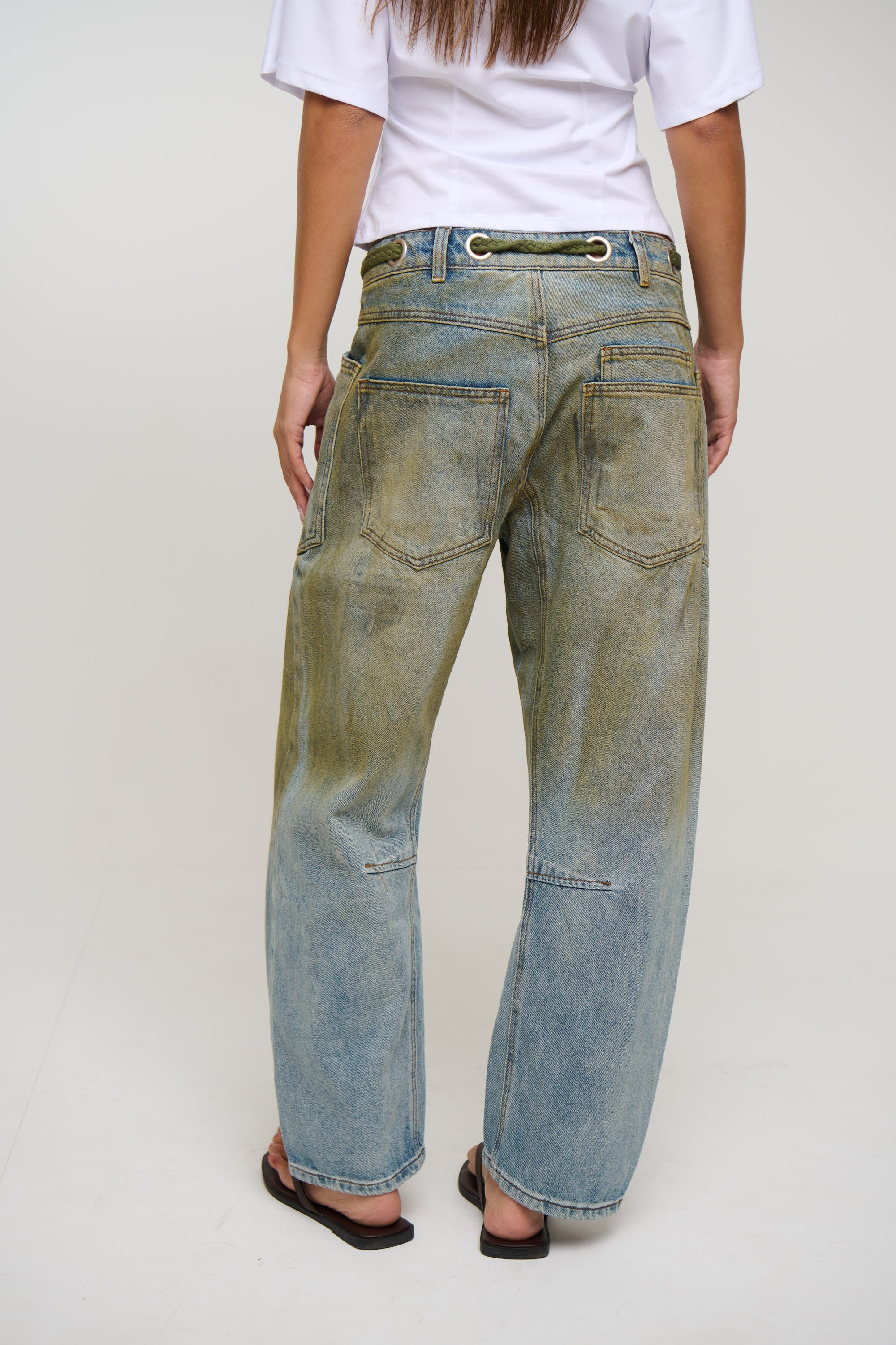 Rush Hour Jean Stone Blue