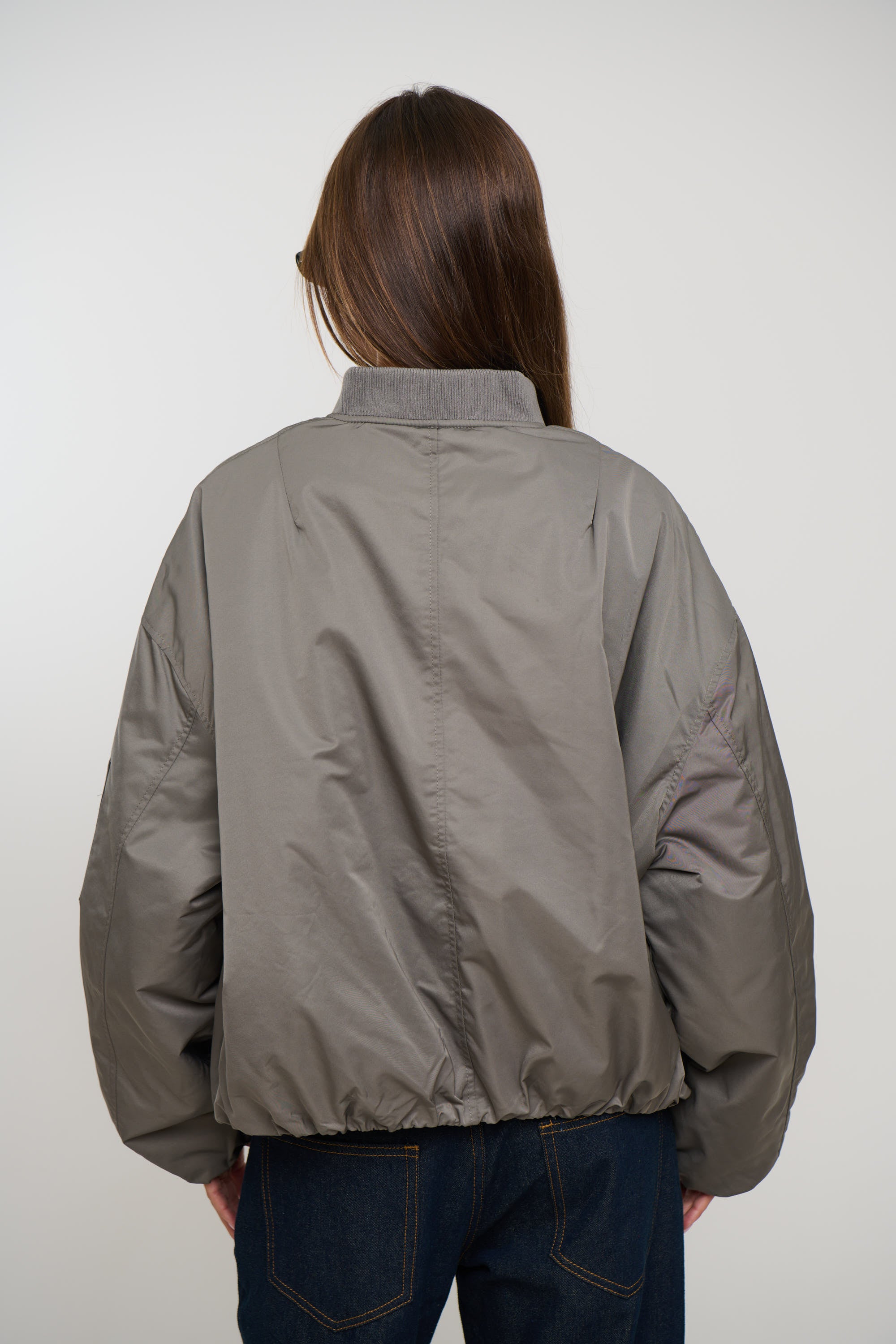 Dua Bomber Jacket Grey