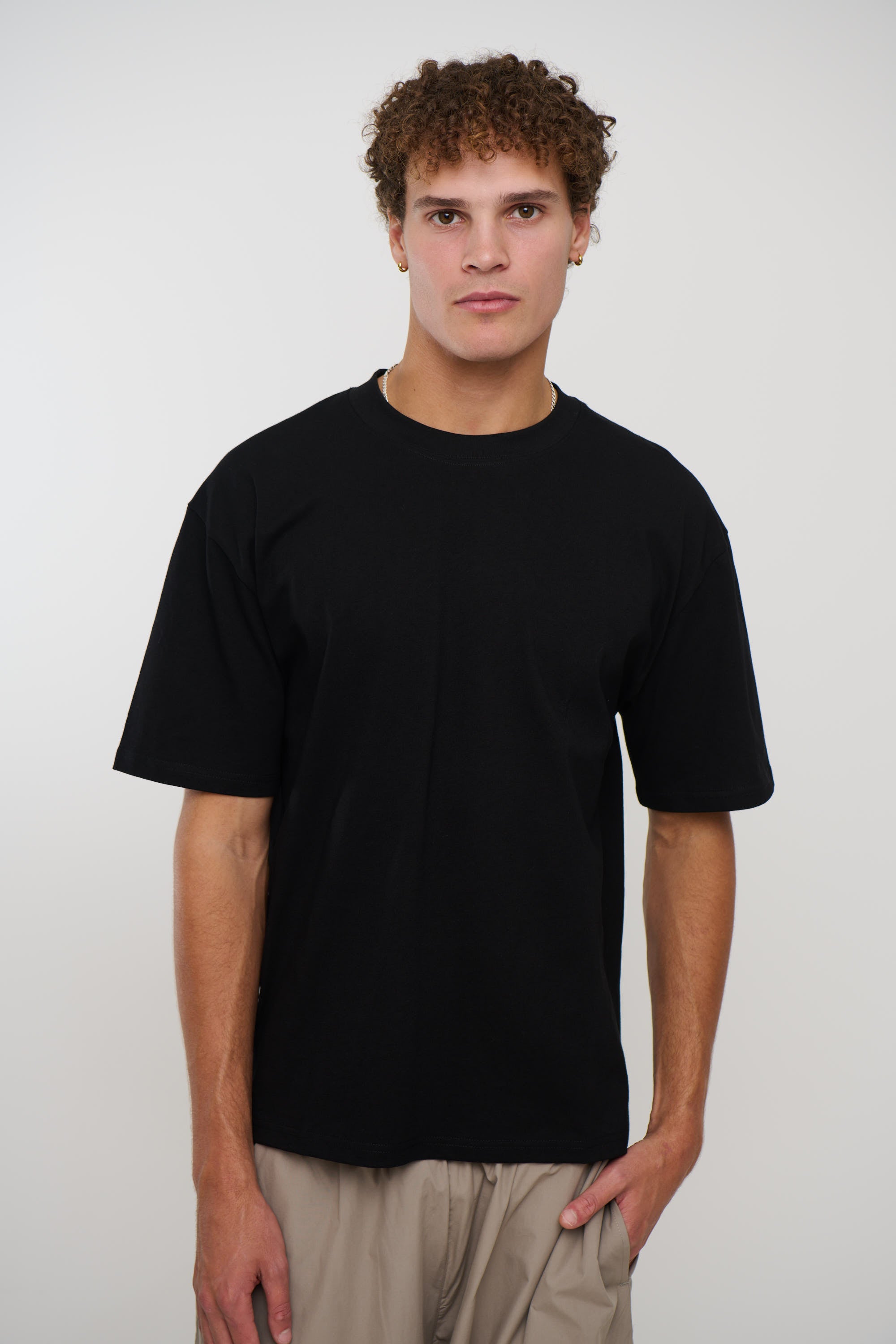 Roma Box Tee Black