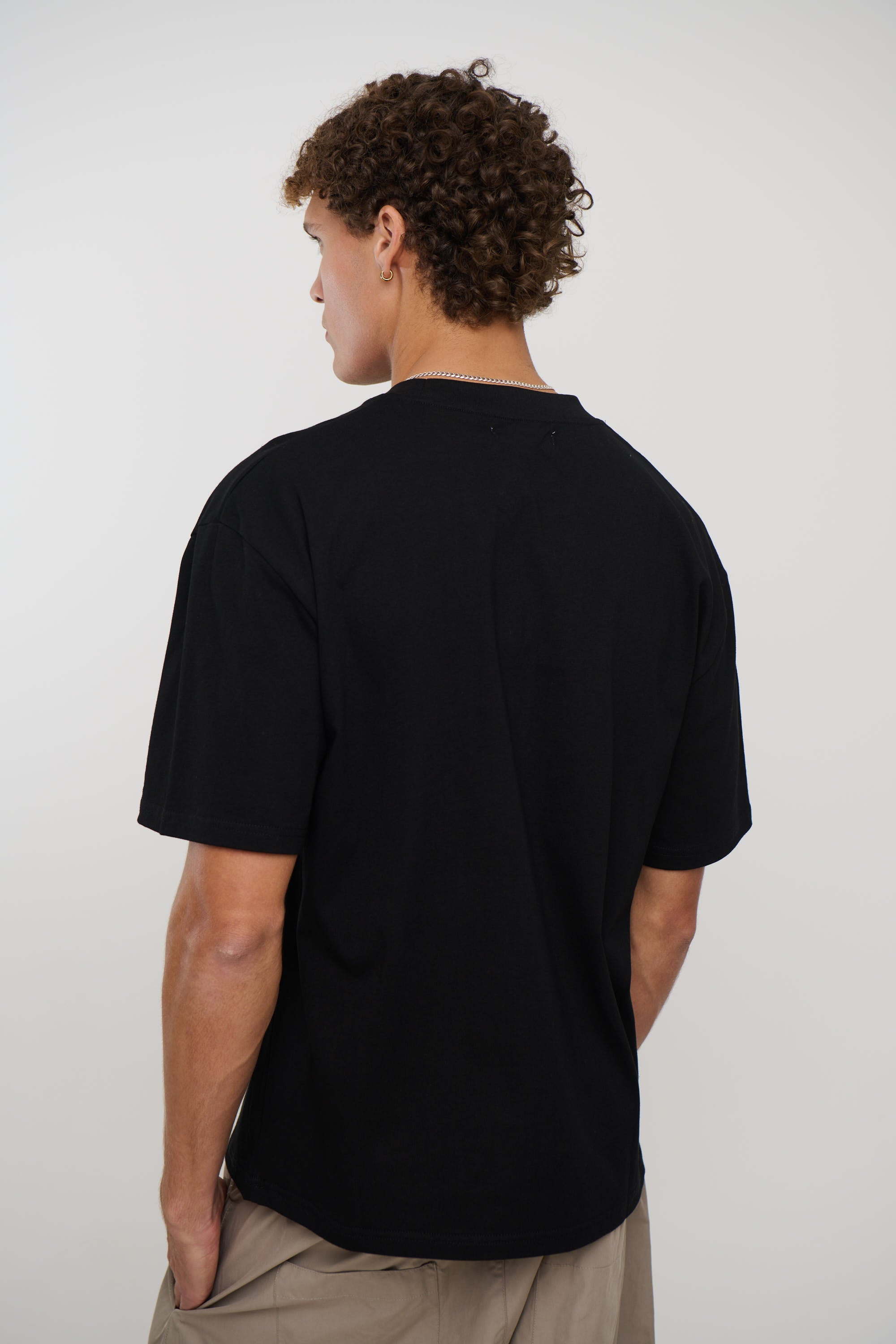 Roma Box Tee Black