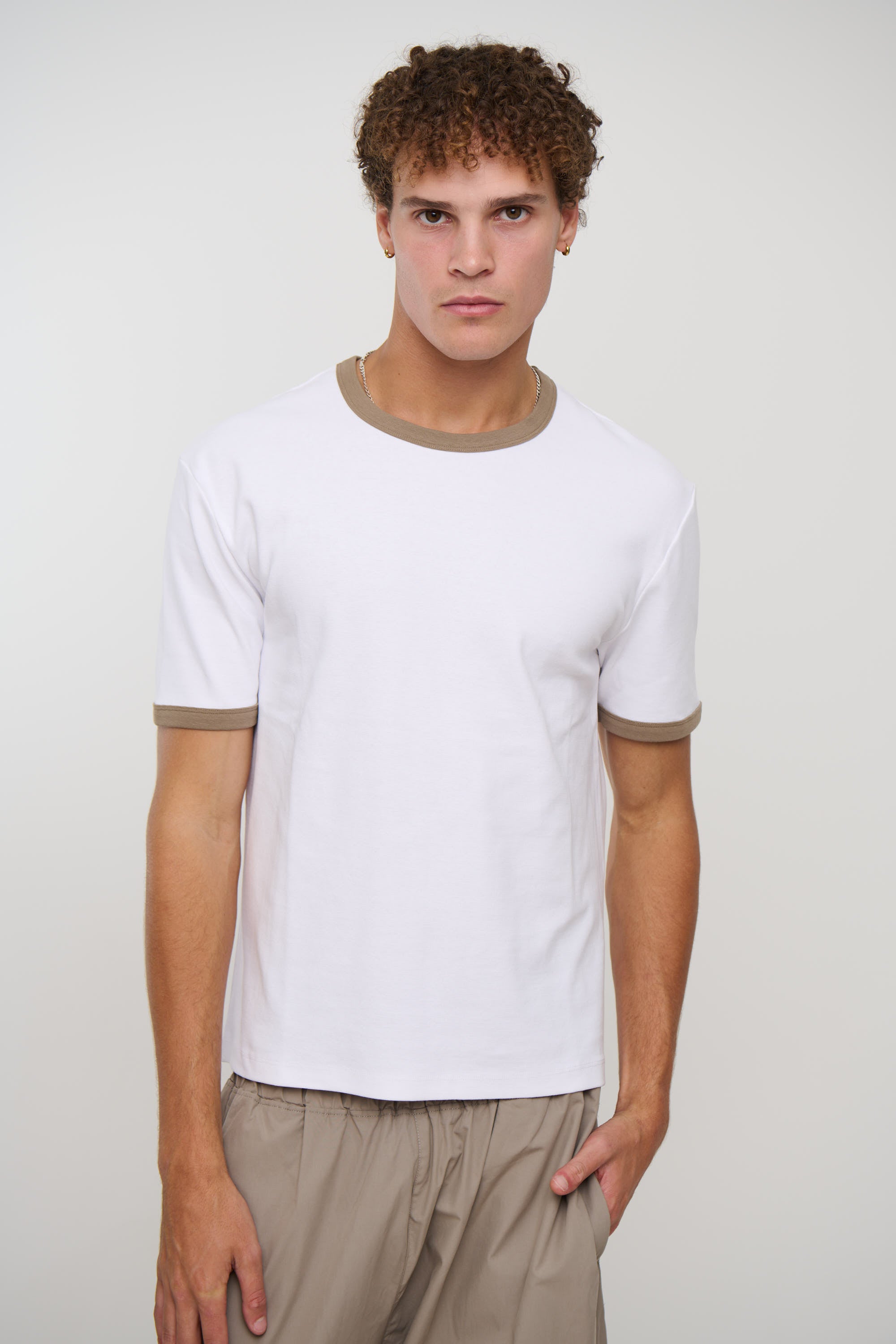 Charlie Ringer Tee Mocha