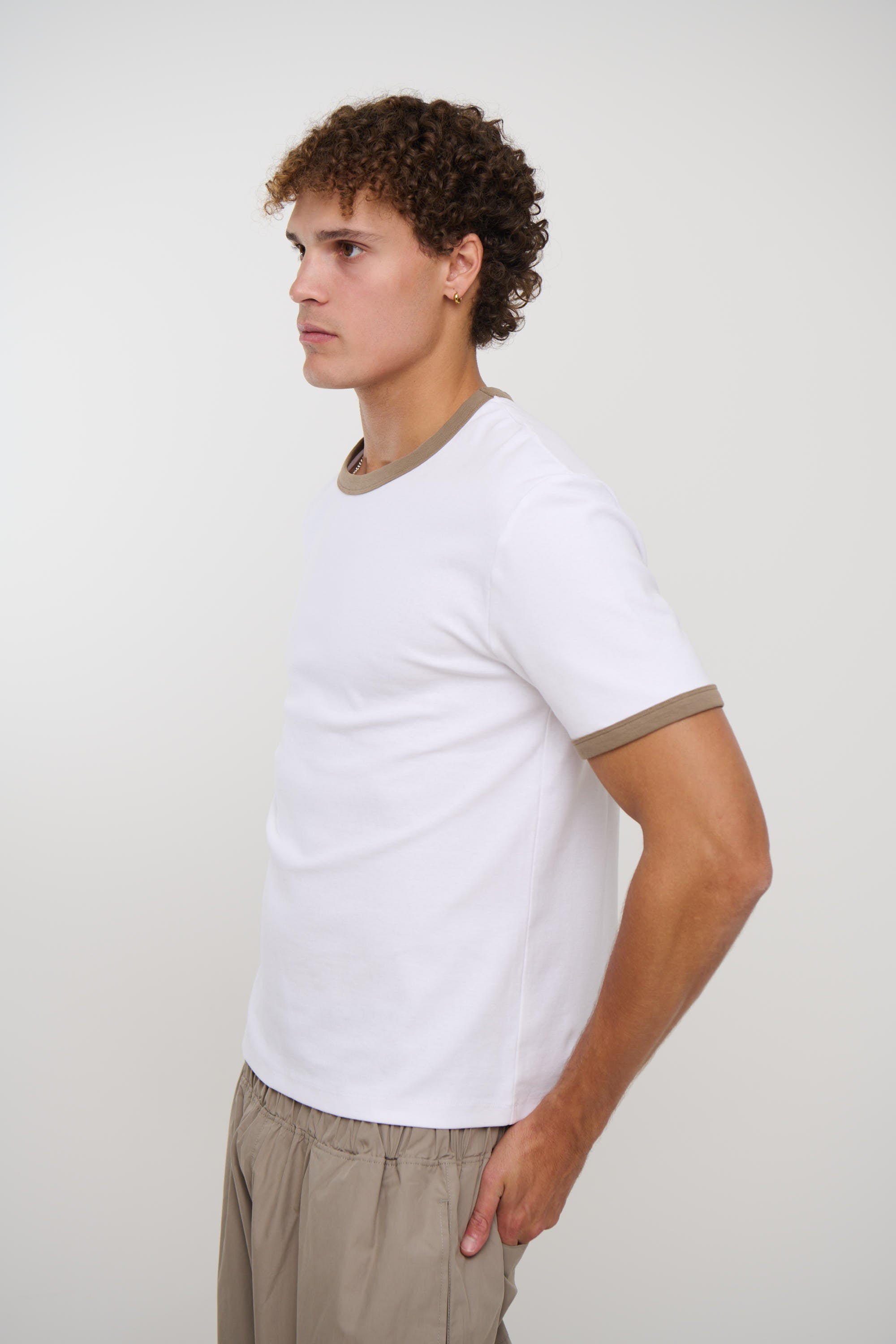 Charlie Ringer Tee Mocha