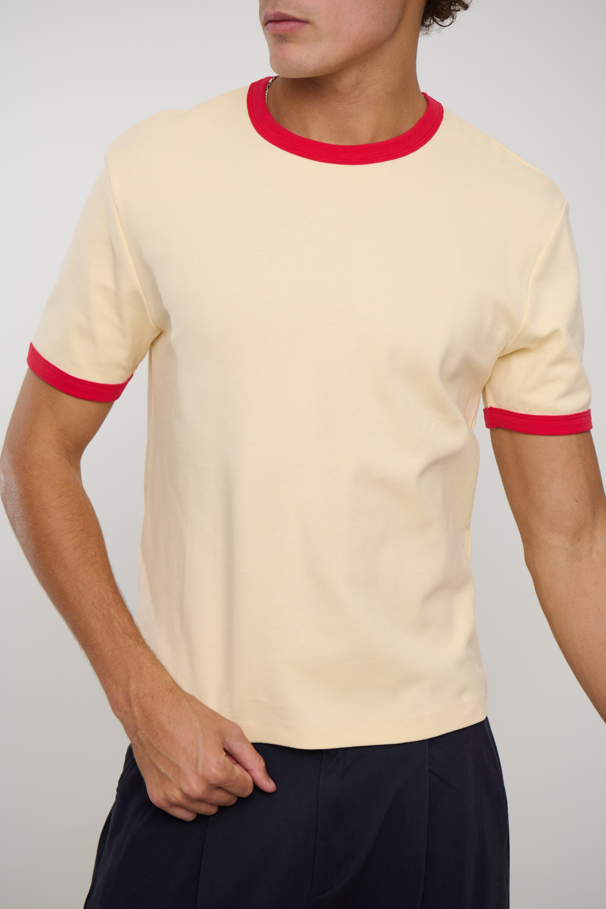 Charlie Ringer Tee Pastel