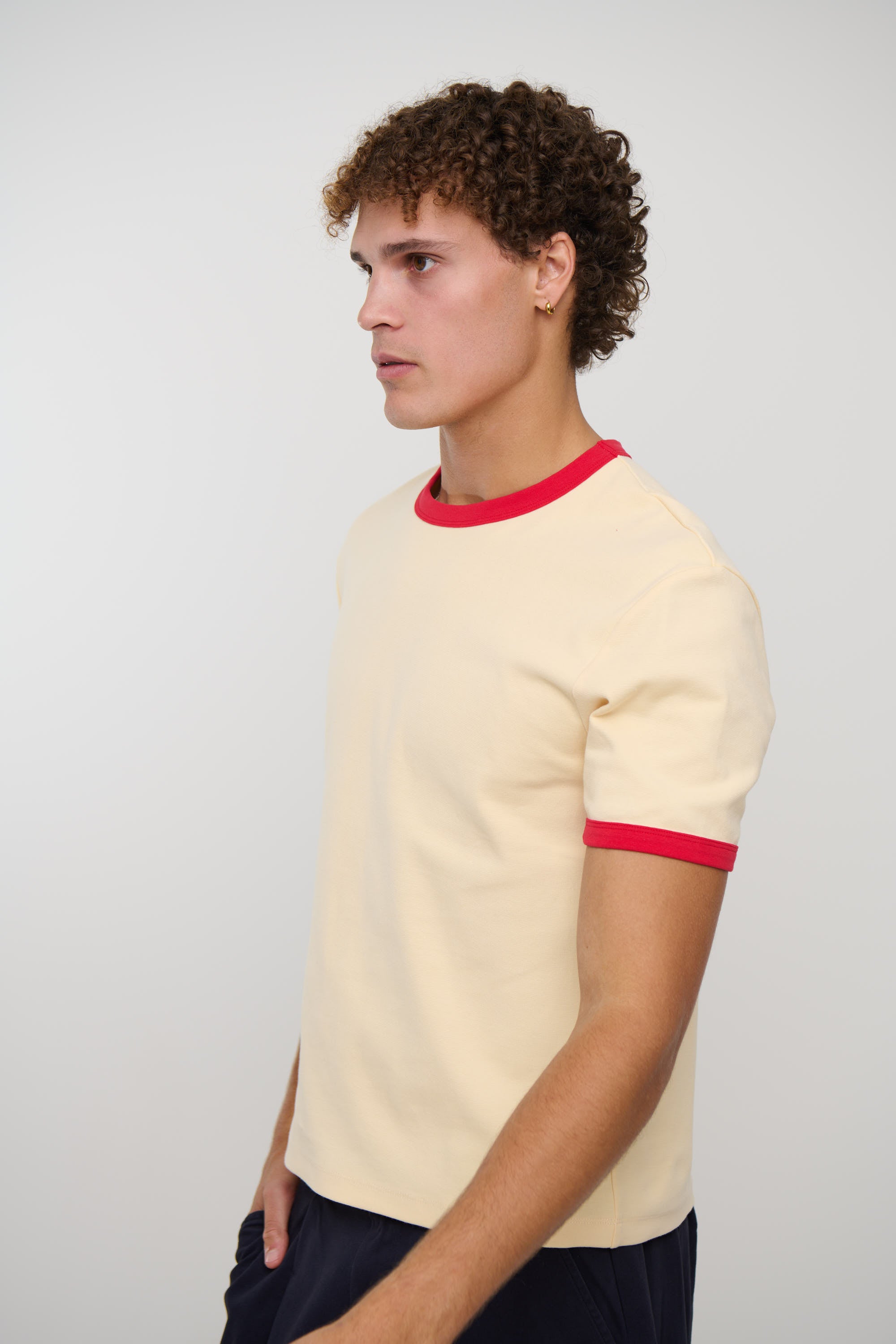 Charlie Ringer Tee Pastel