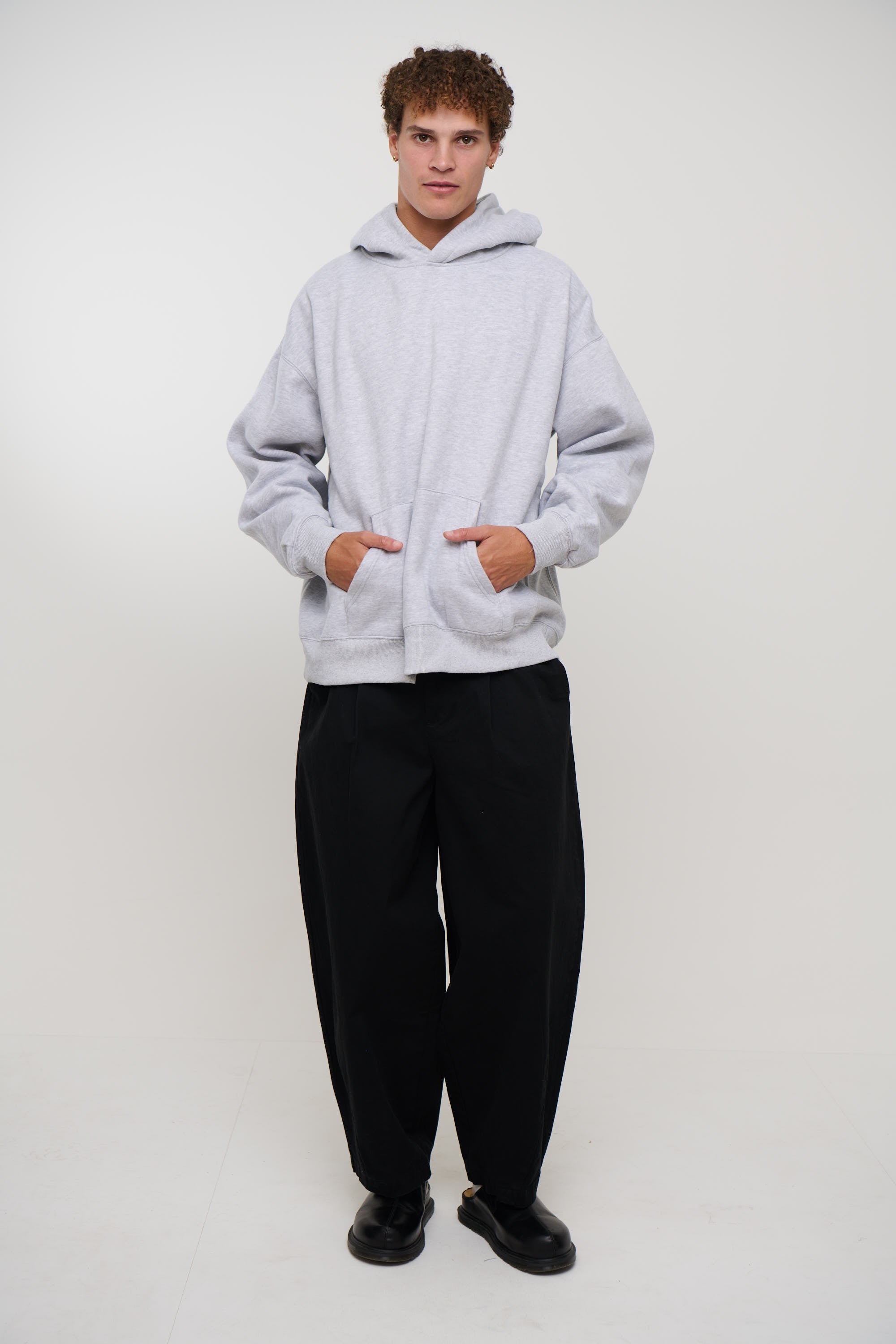 Roman Oversize Hoodie Grey