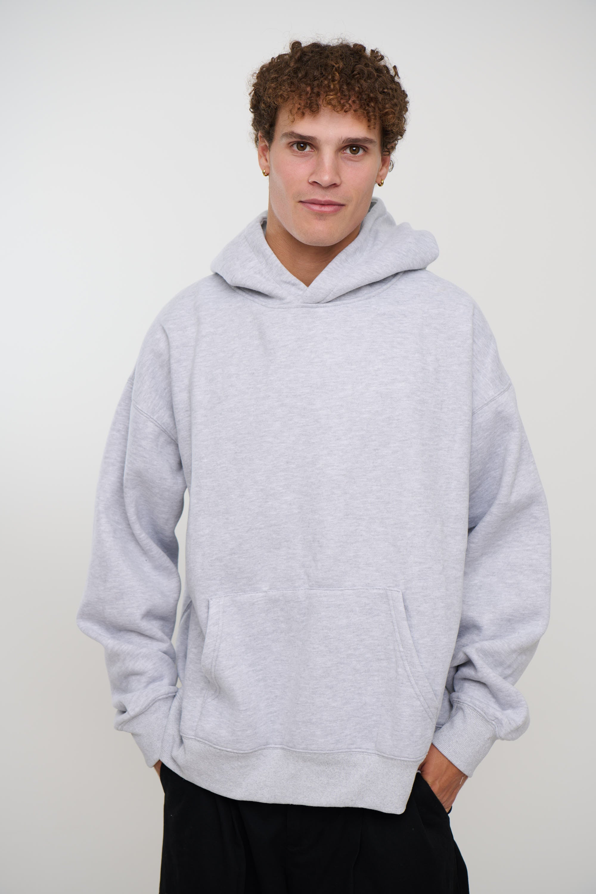 Roman Oversize Hoodie Grey