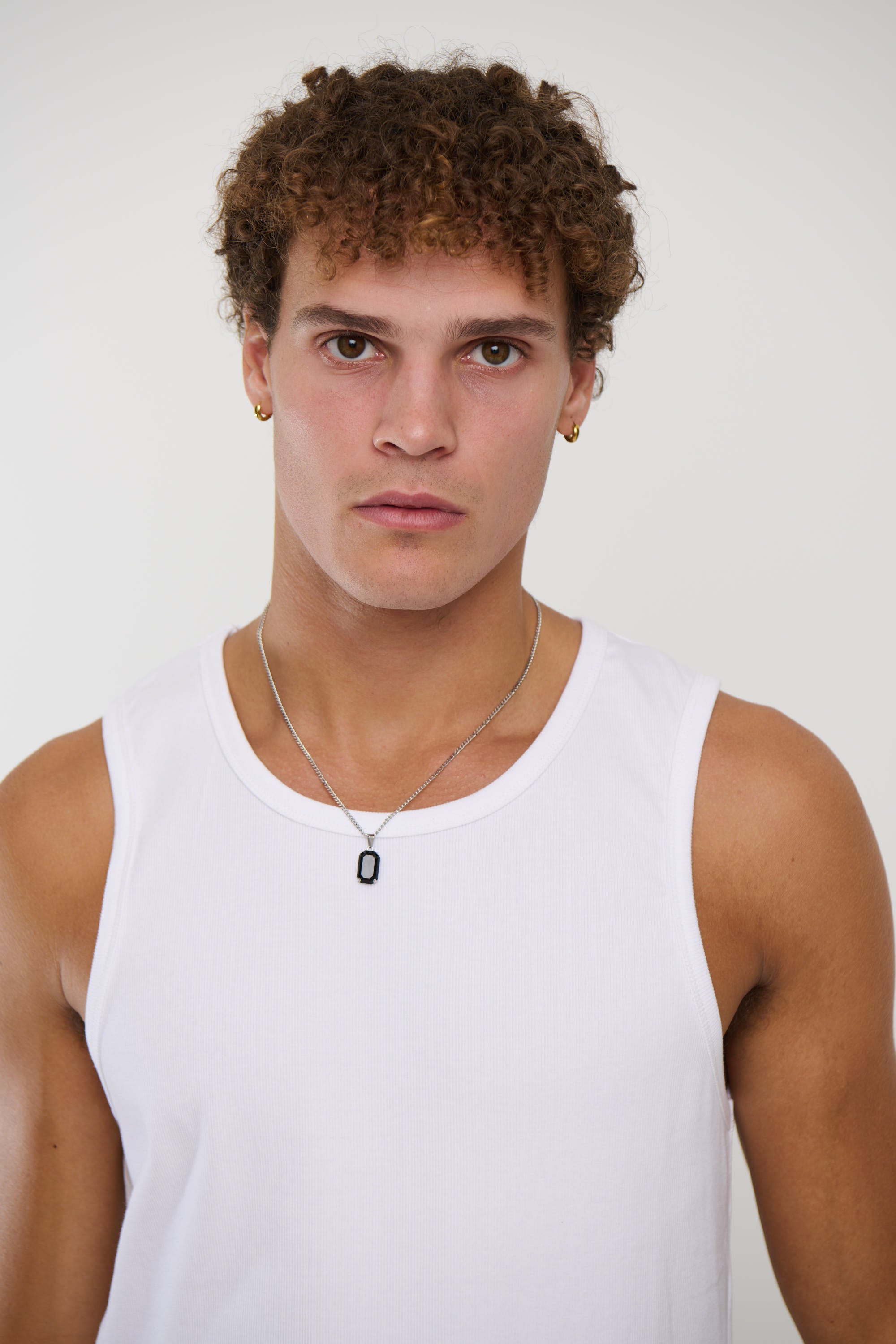 Pendant Chain Necklace Silver