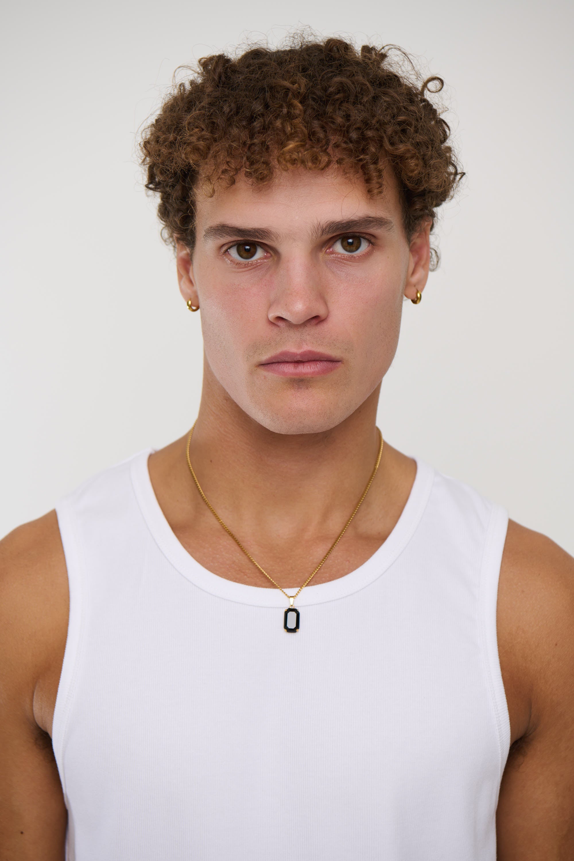 Pendant Chain Necklace Gold