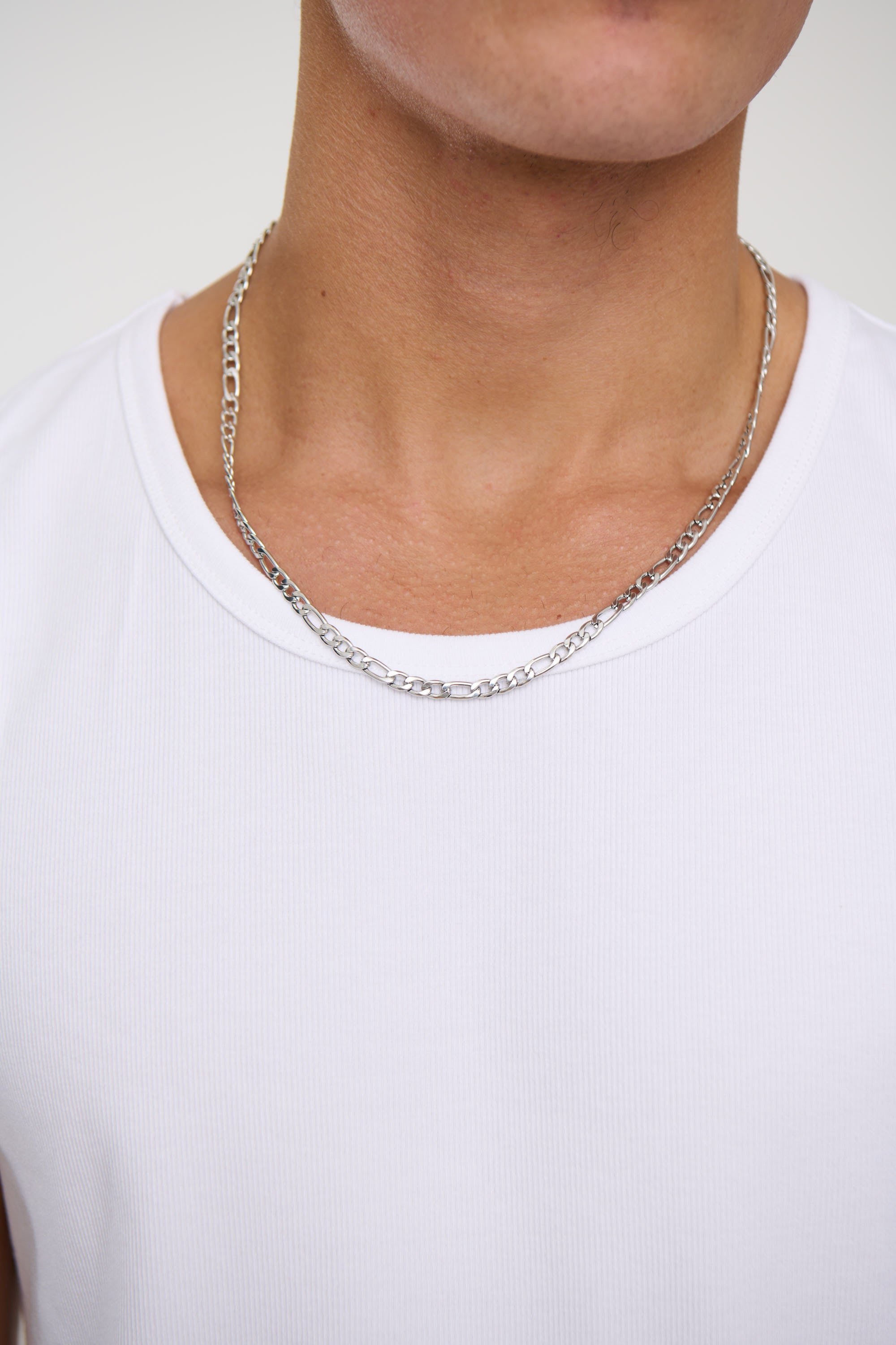 Premium NTH Hudson Cuban Chain White Gold Plated