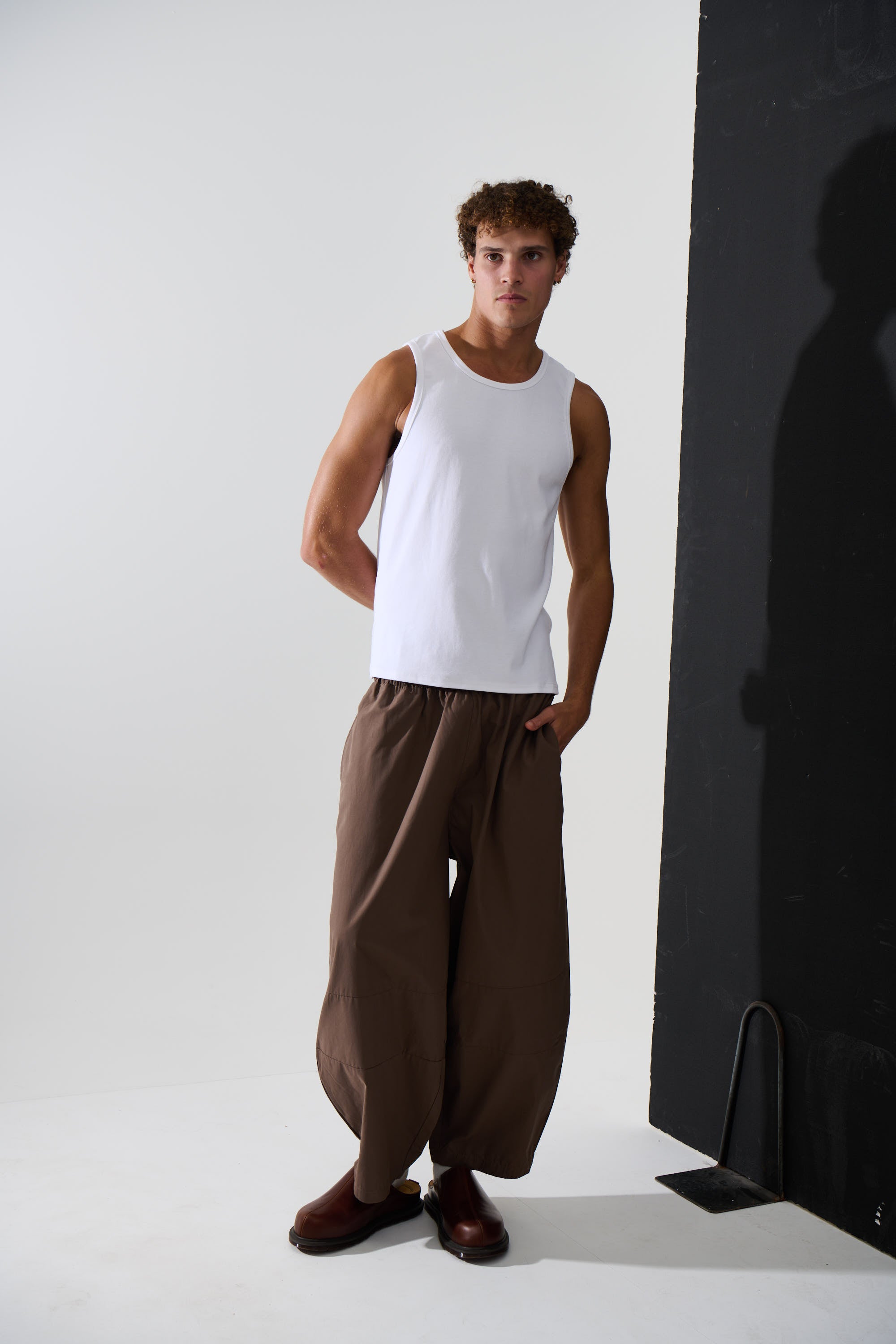 Julius Baggy Pant Mocha