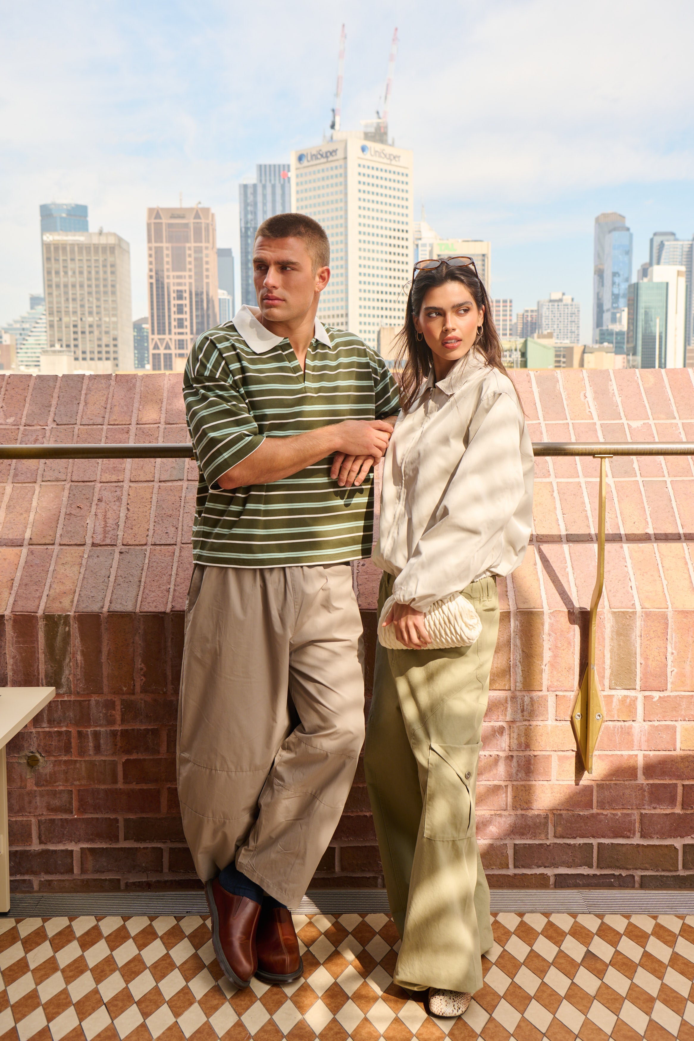 Julius Baggy Pant Khaki