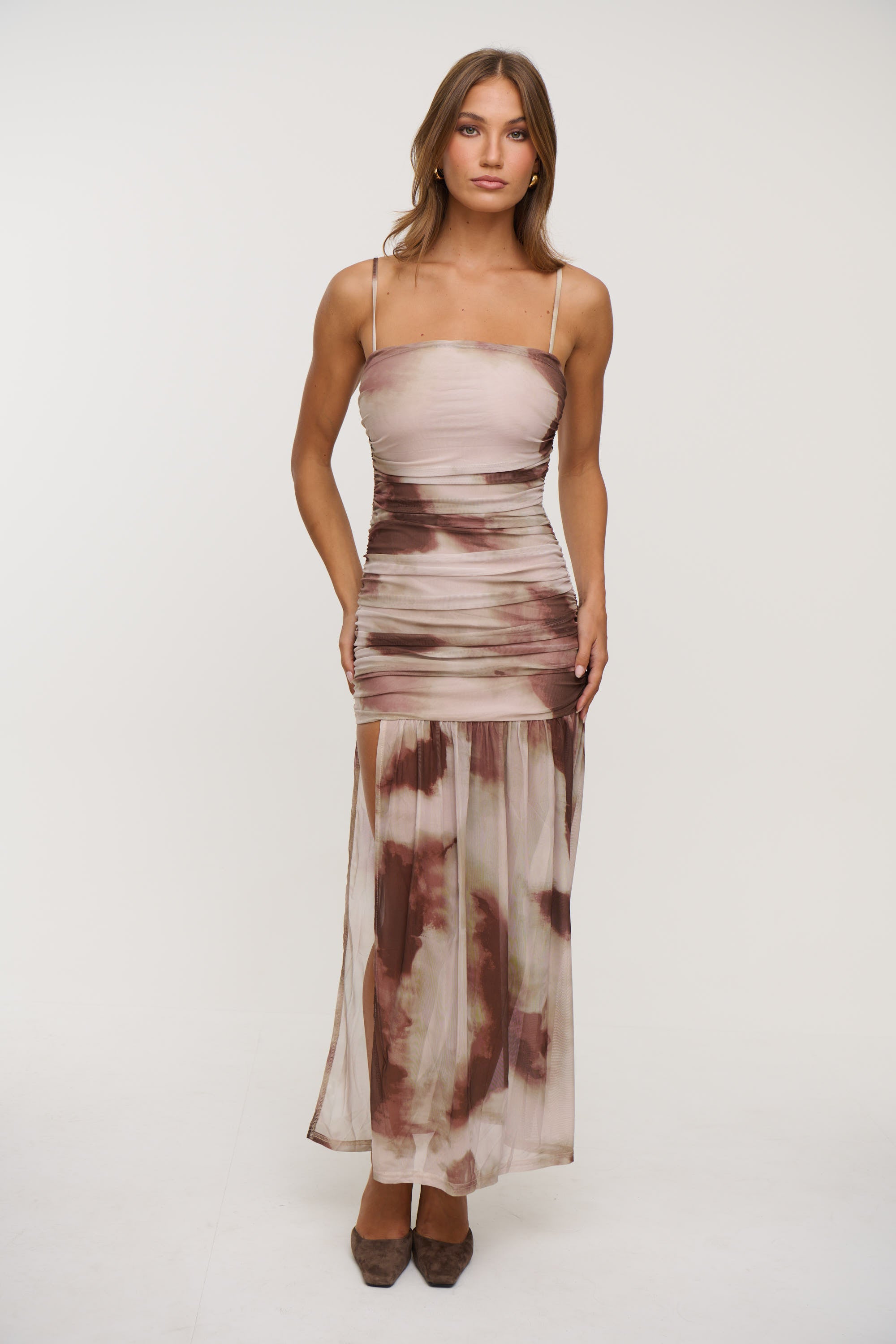 Aitana Maxi Dress Smoke