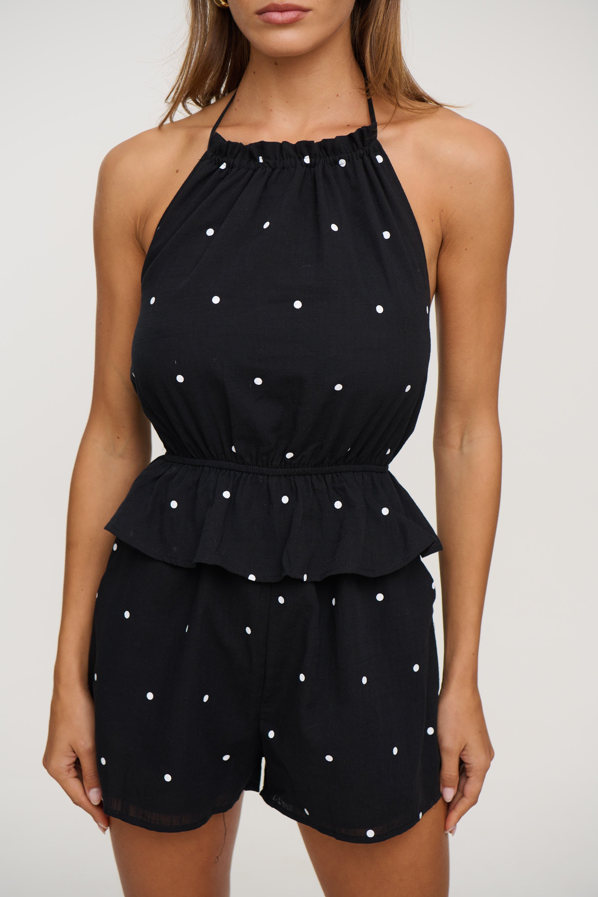 Melina Playsuit Black