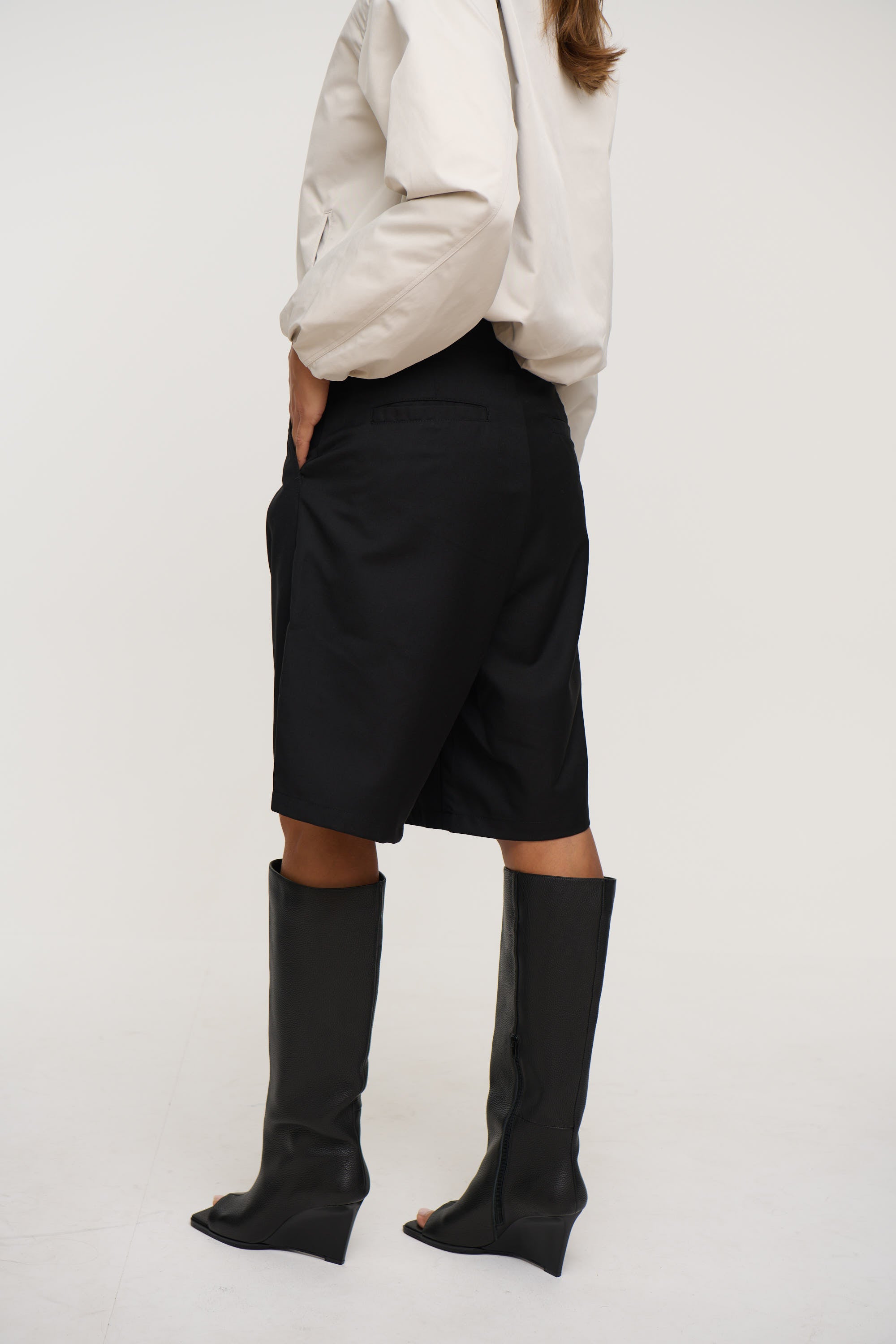 Unisex Dom Relaxed Short Black