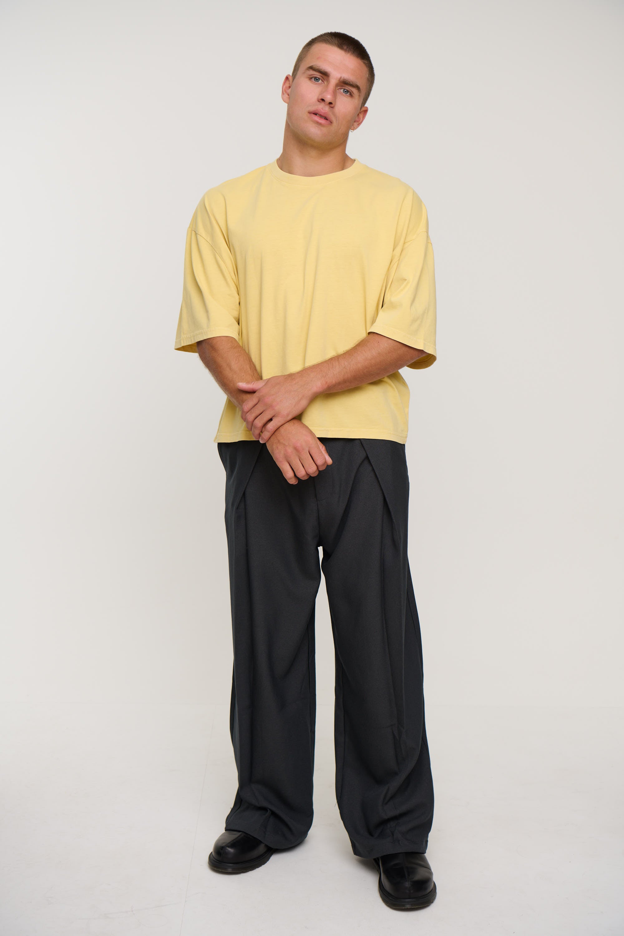 NTH Crop Box Tee Butter