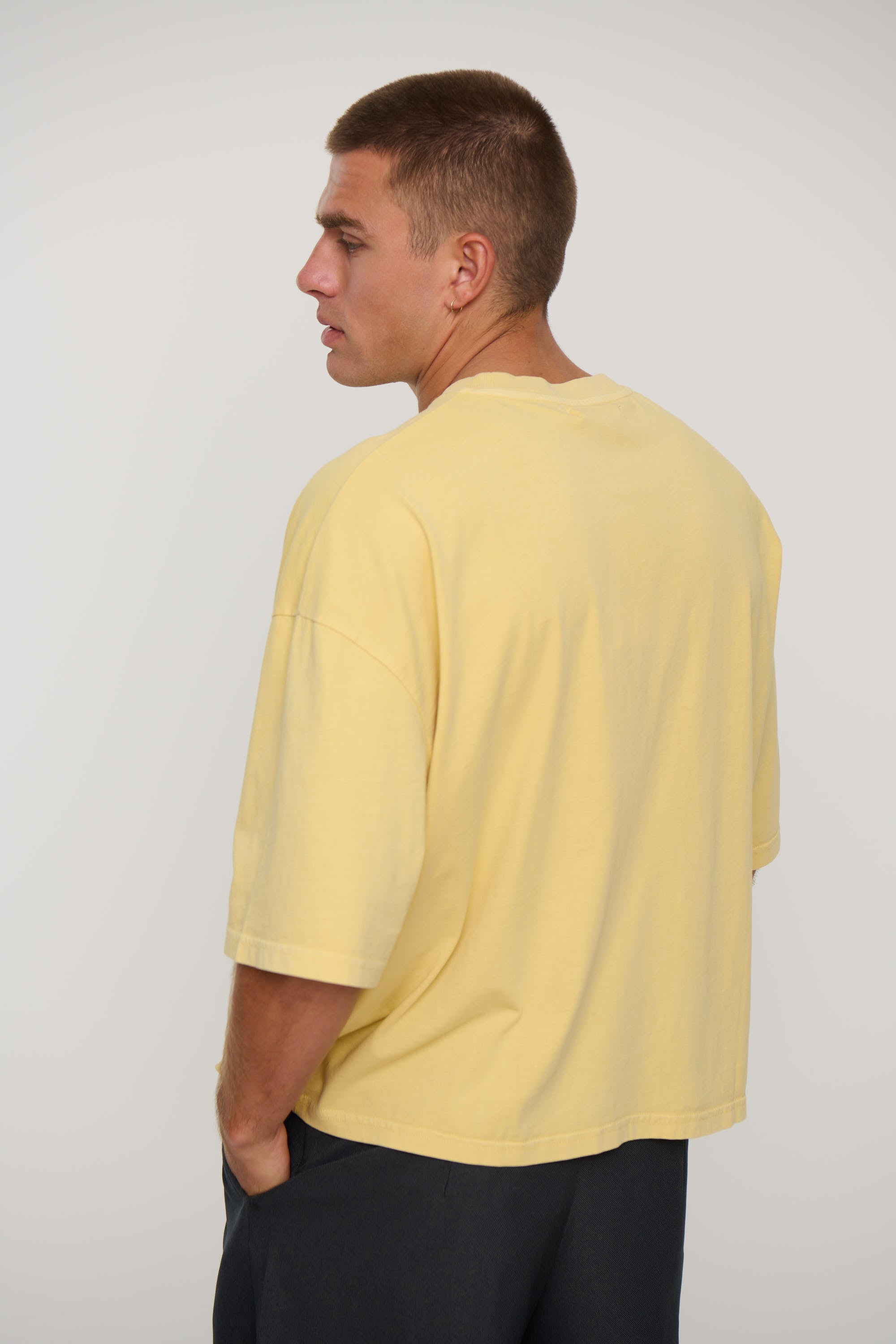 NTH Crop Box Tee Butter