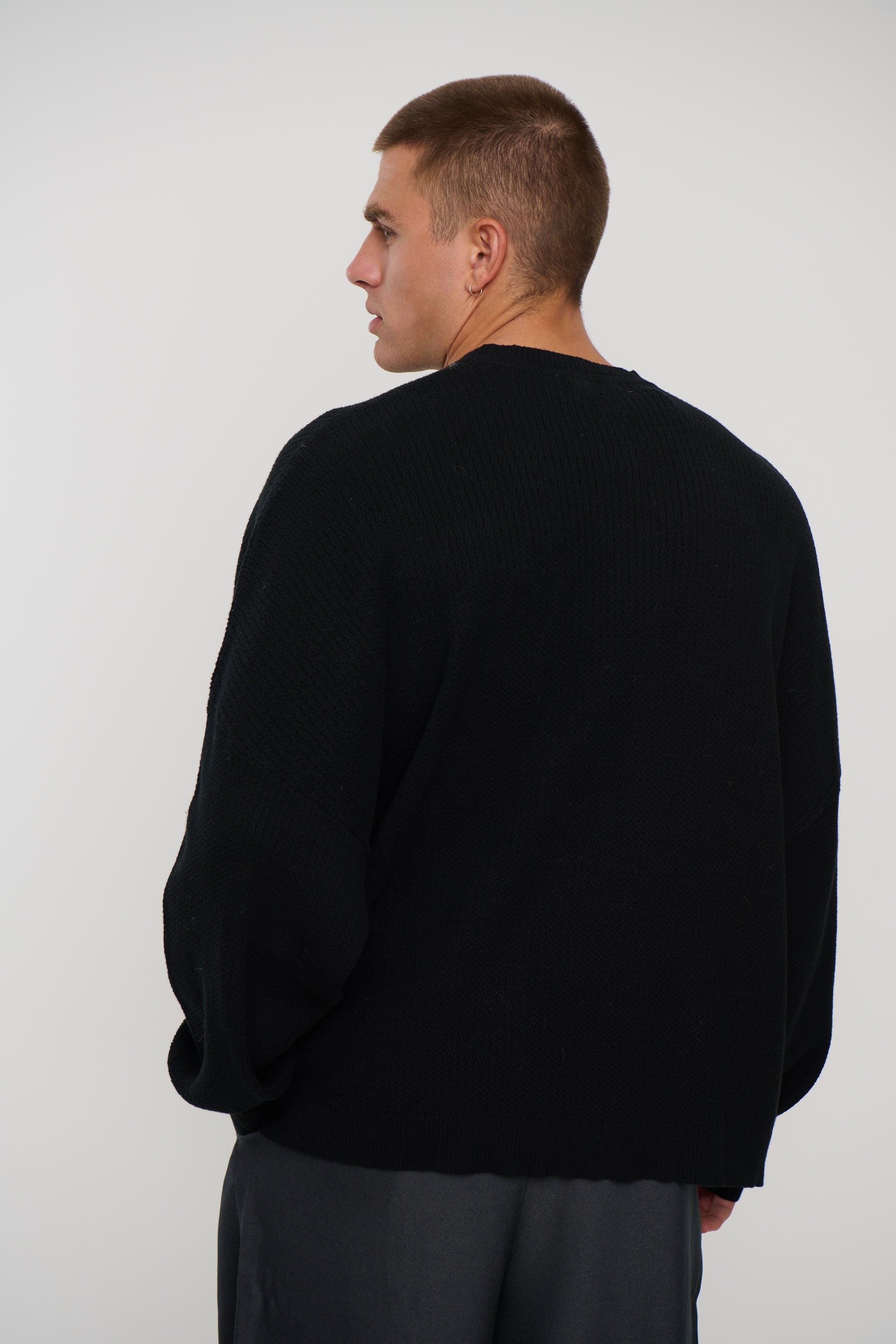NTH Long Sleeve Knit Black