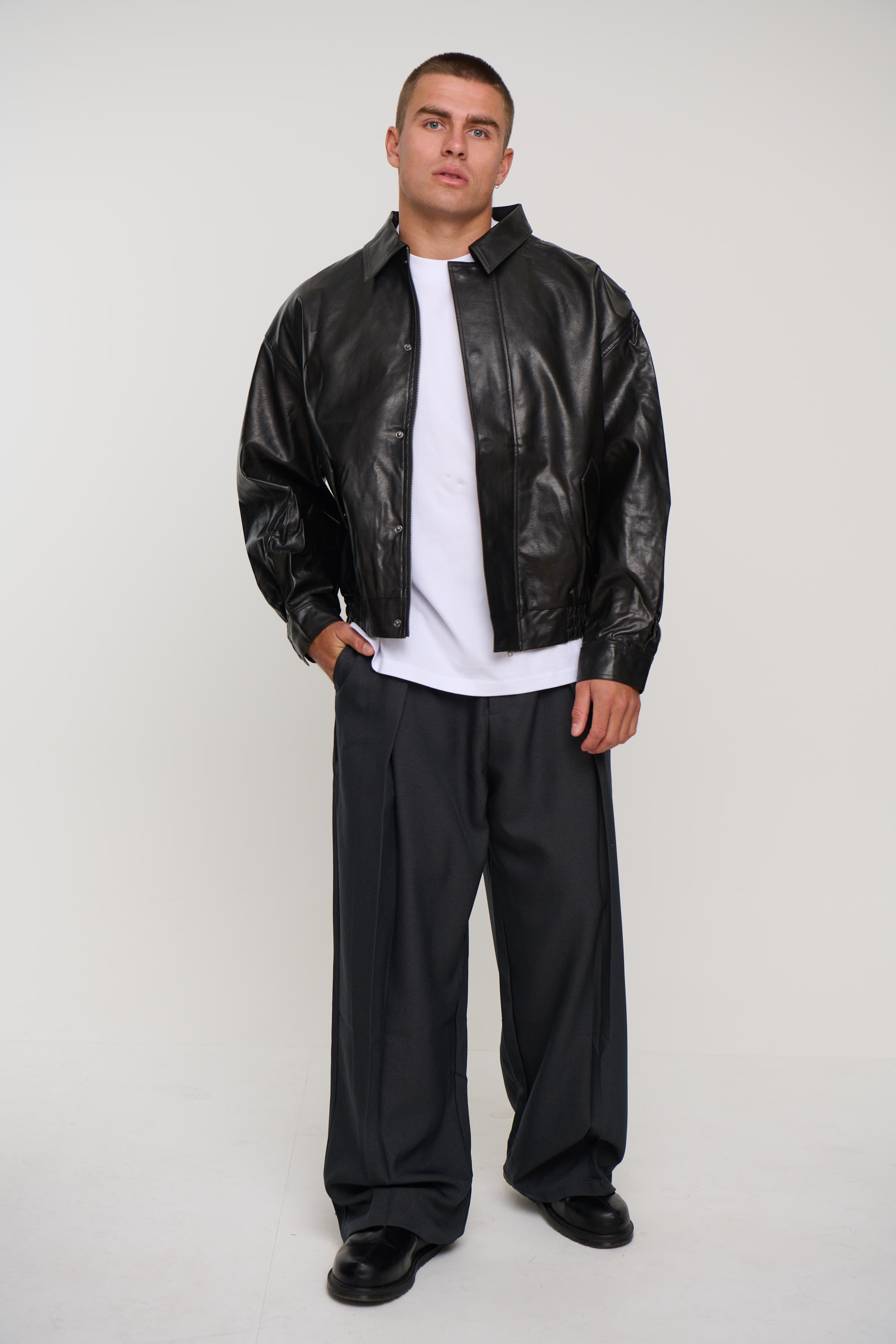Bomber Jacket Vintage Black