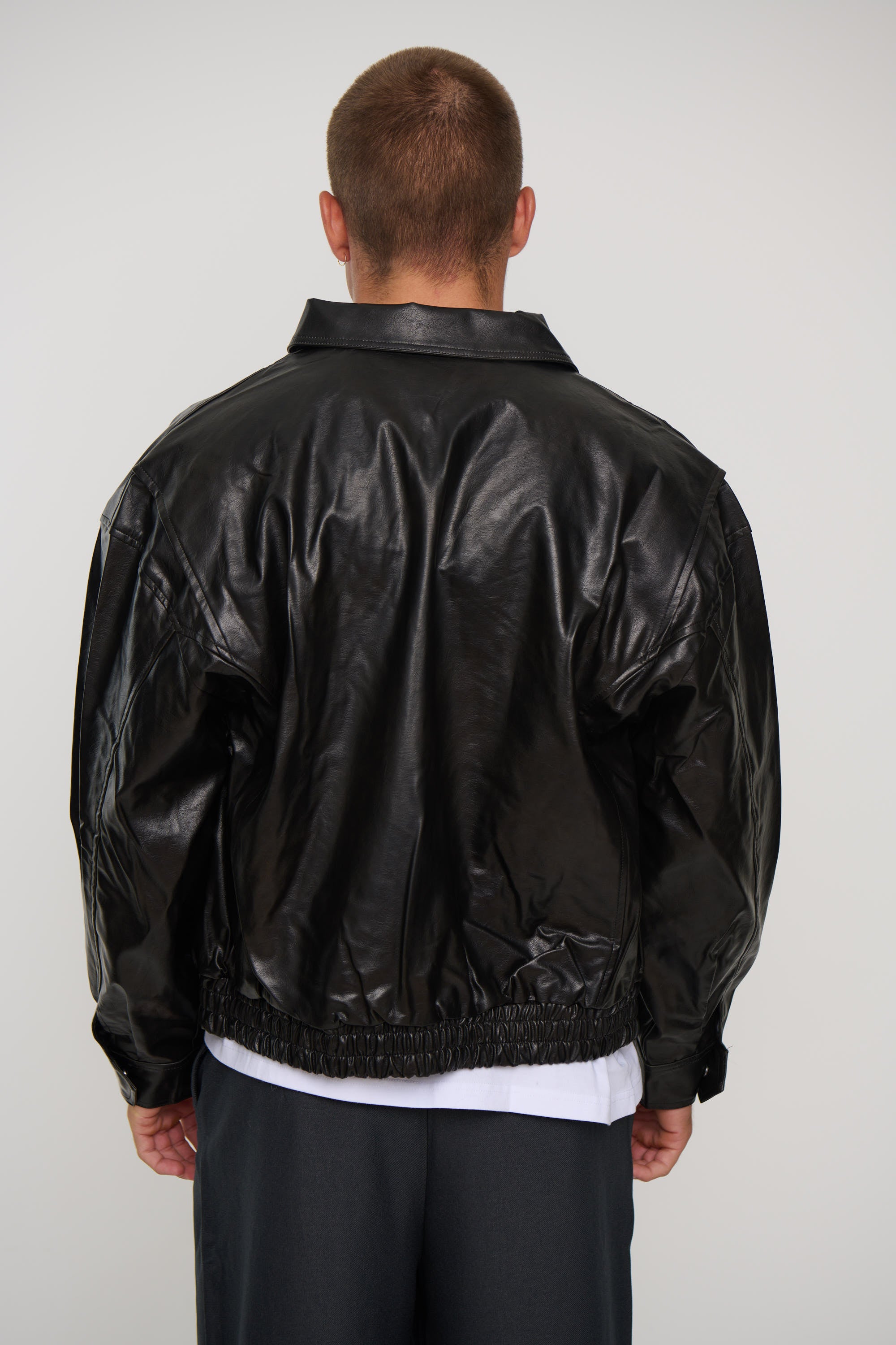 Bomber Jacket Vintage Black