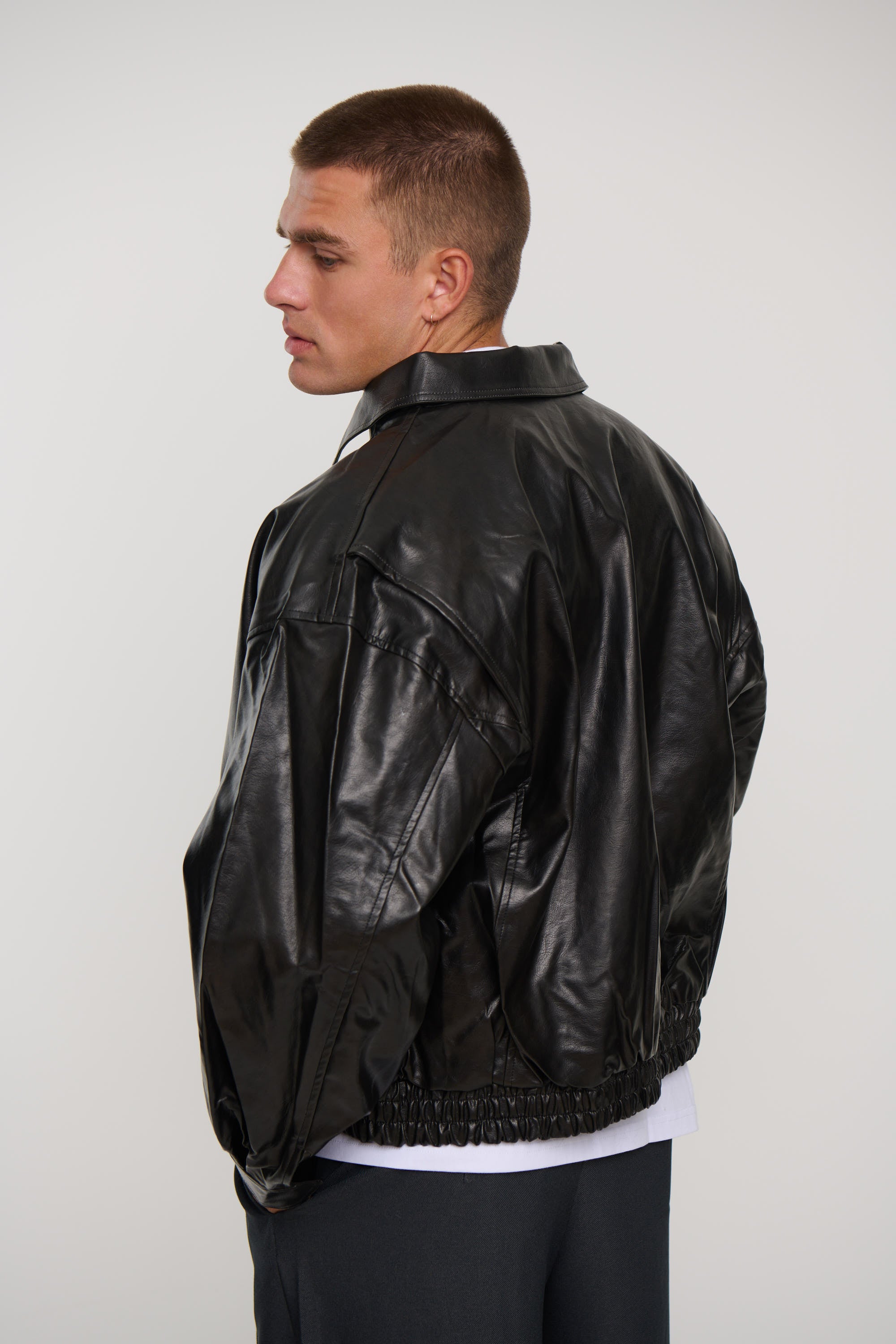 Bomber Jacket Vintage Black