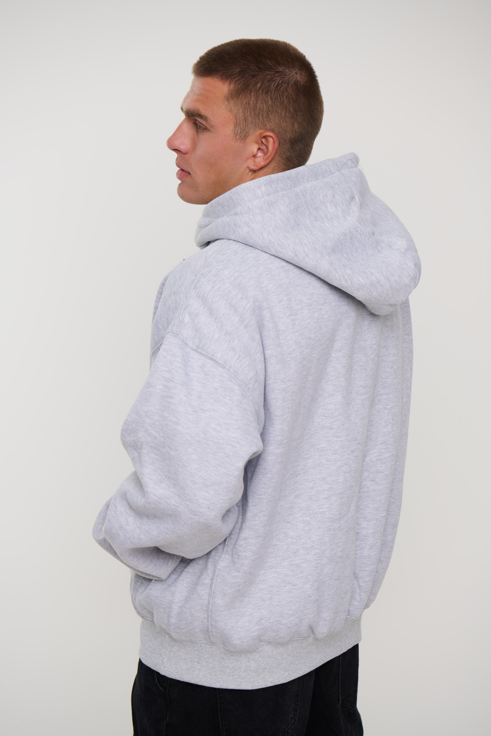 Heavyweight Comfort Hoodie Grey