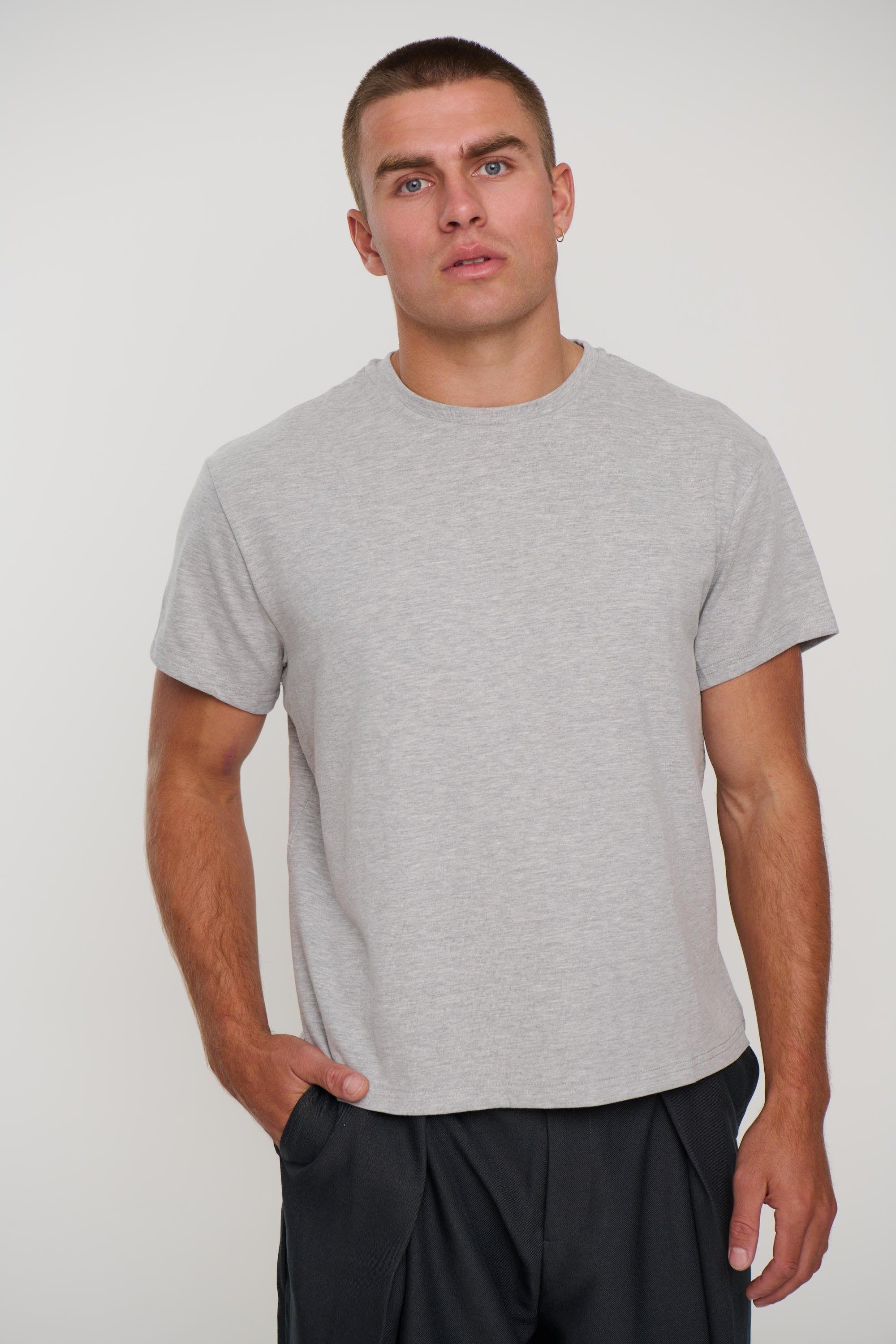 Roland Stretch Tee Grey