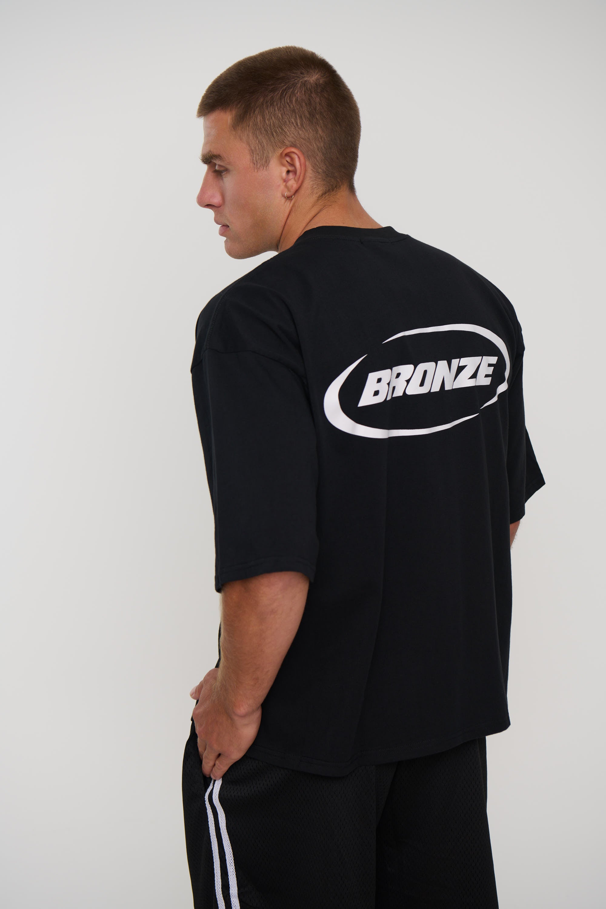 Riley Logo Tee Black