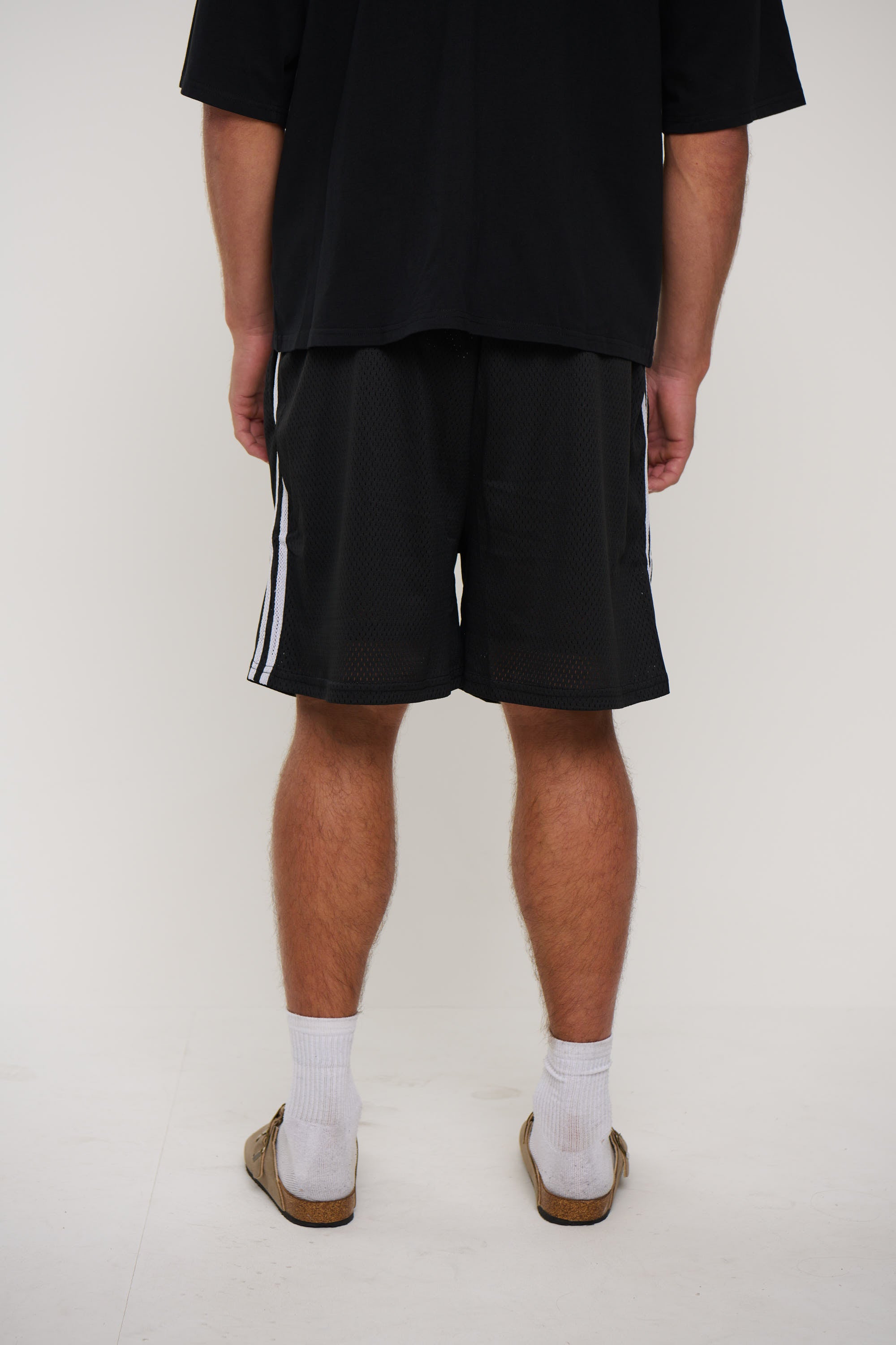 Julian Mesh Short Black